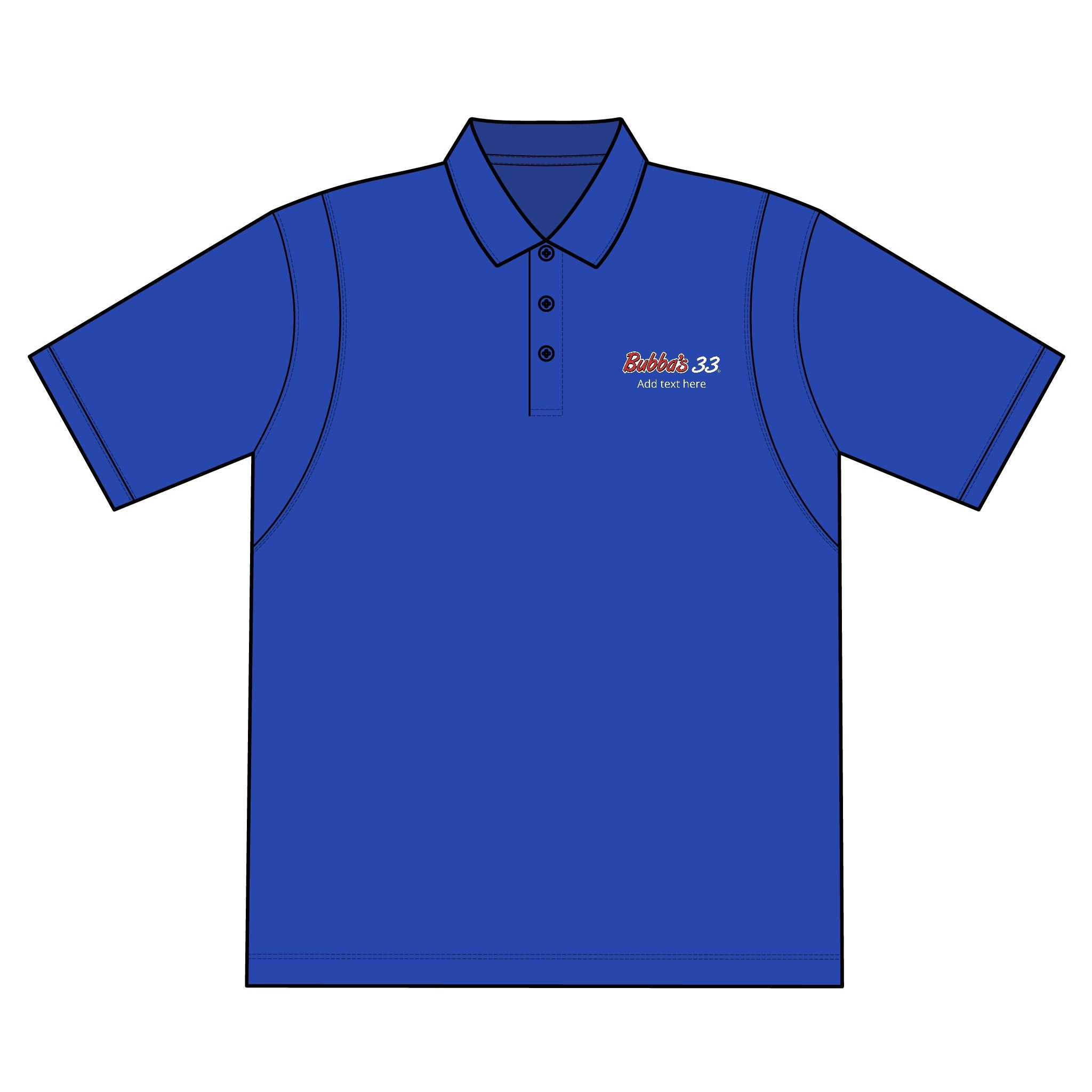 Bubba's 33 Men's SportTek Tall Micropique Sport-Wick Polo