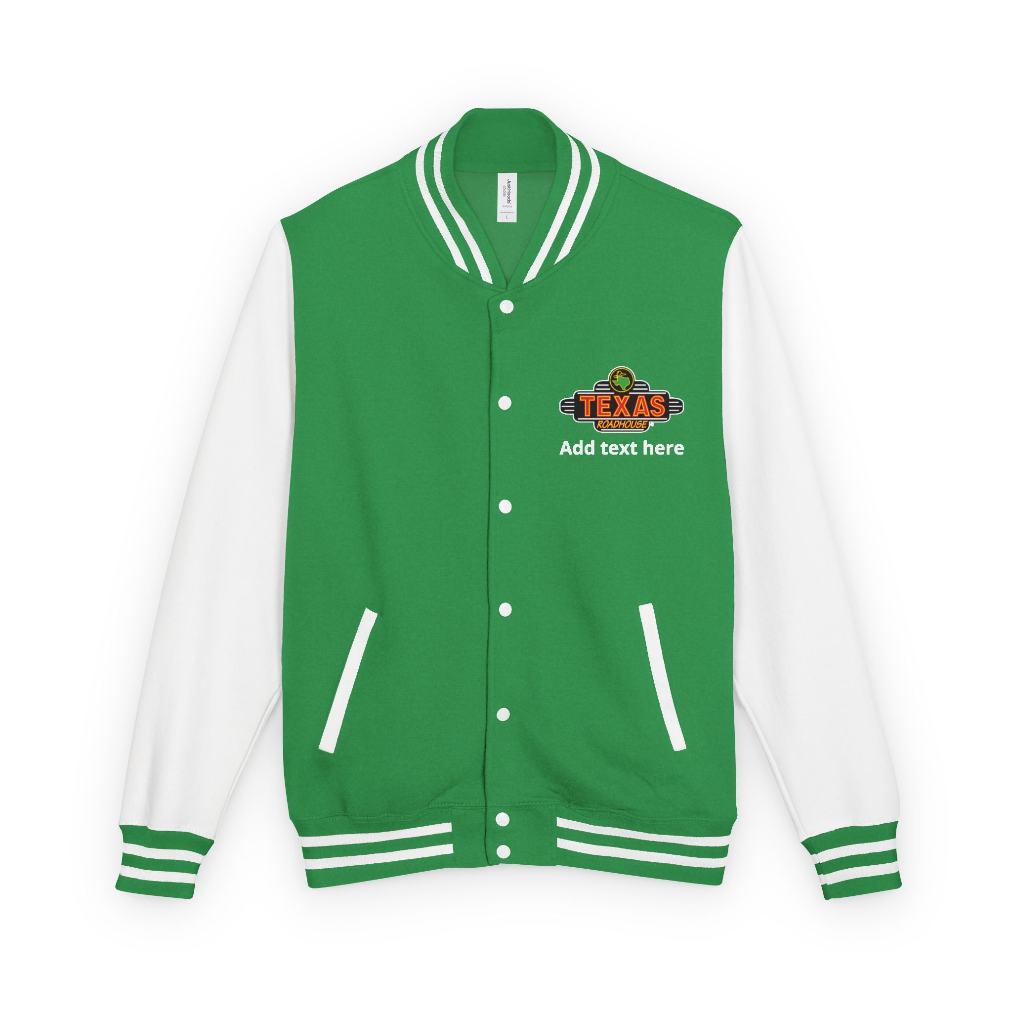 Texas Roadhouse Unisex Heavyweight Letterman Jacket