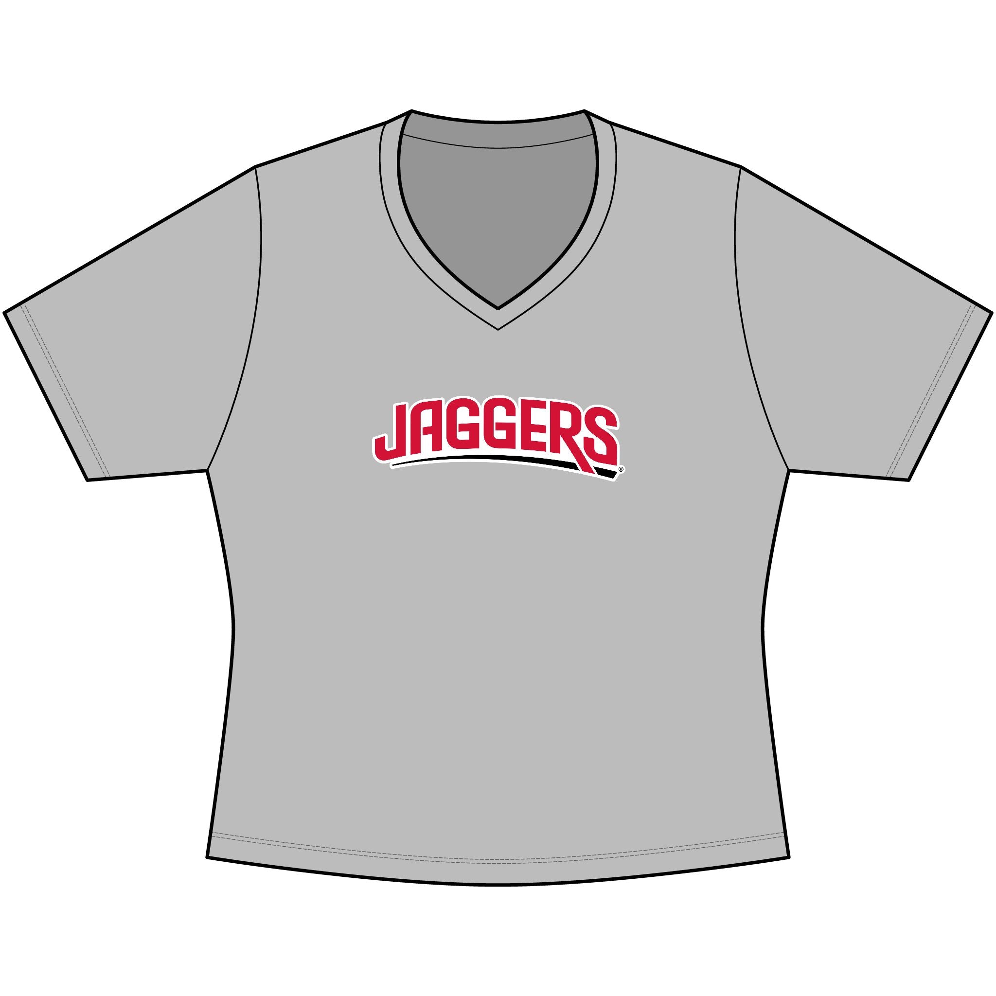 Jaggers Ladies Sport-Tek PosiCharge Competitor  V-Neck Tee