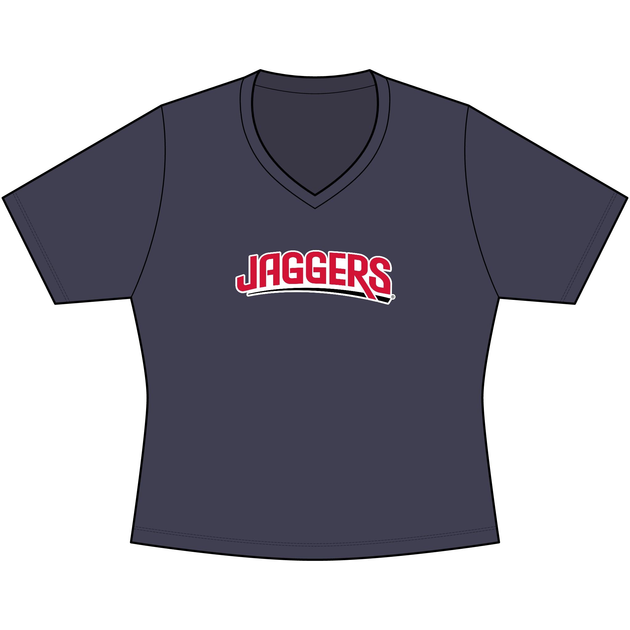 Jaggers Ladies Sport-Tek PosiCharge Competitor  V-Neck Tee