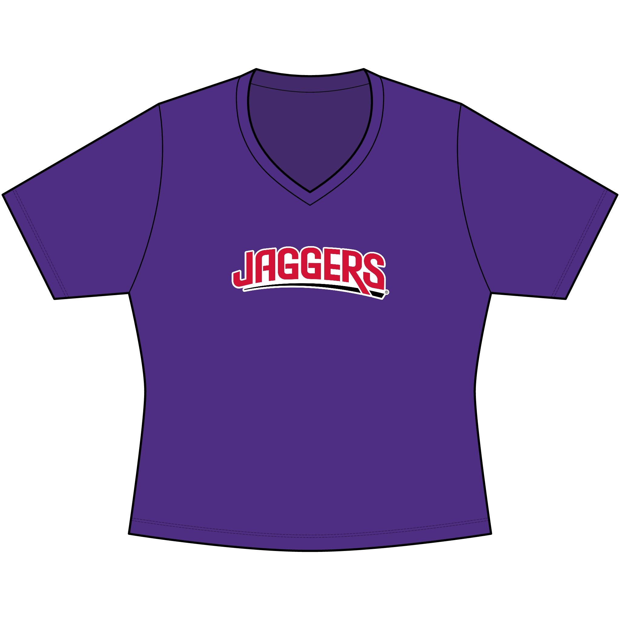 Jaggers Ladies Sport-Tek PosiCharge Competitor  V-Neck Tee