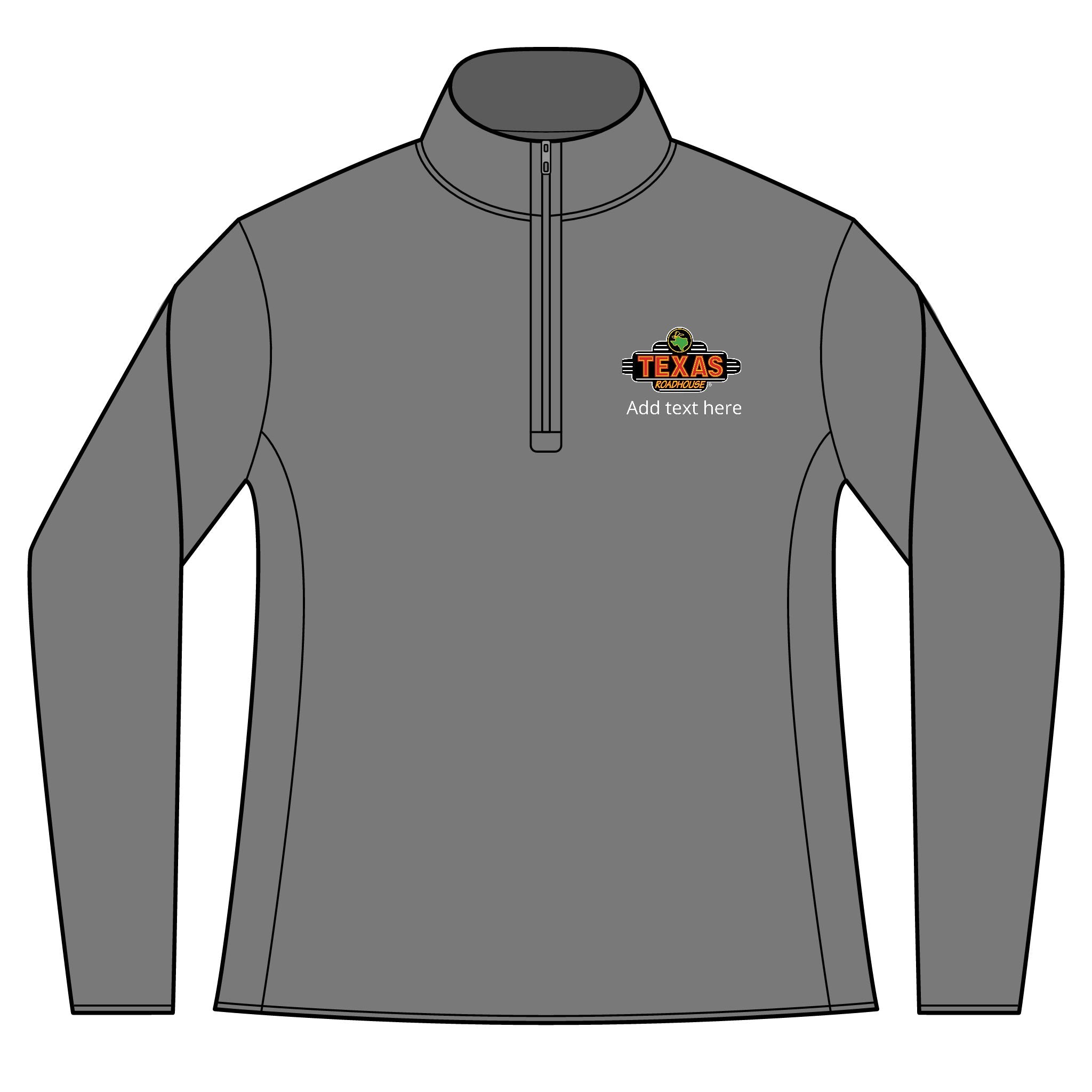 Texas Roadhouse Women's Sport-Tek Posi-Charge Wicking 1/4 Zip Pullover