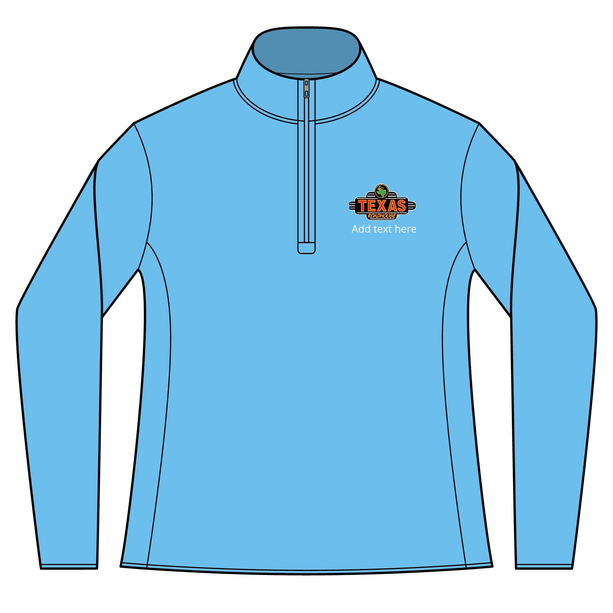 Texas Roadhouse Women's Sport-Tek Posi-Charge Wicking 1/4 Zip Pullover