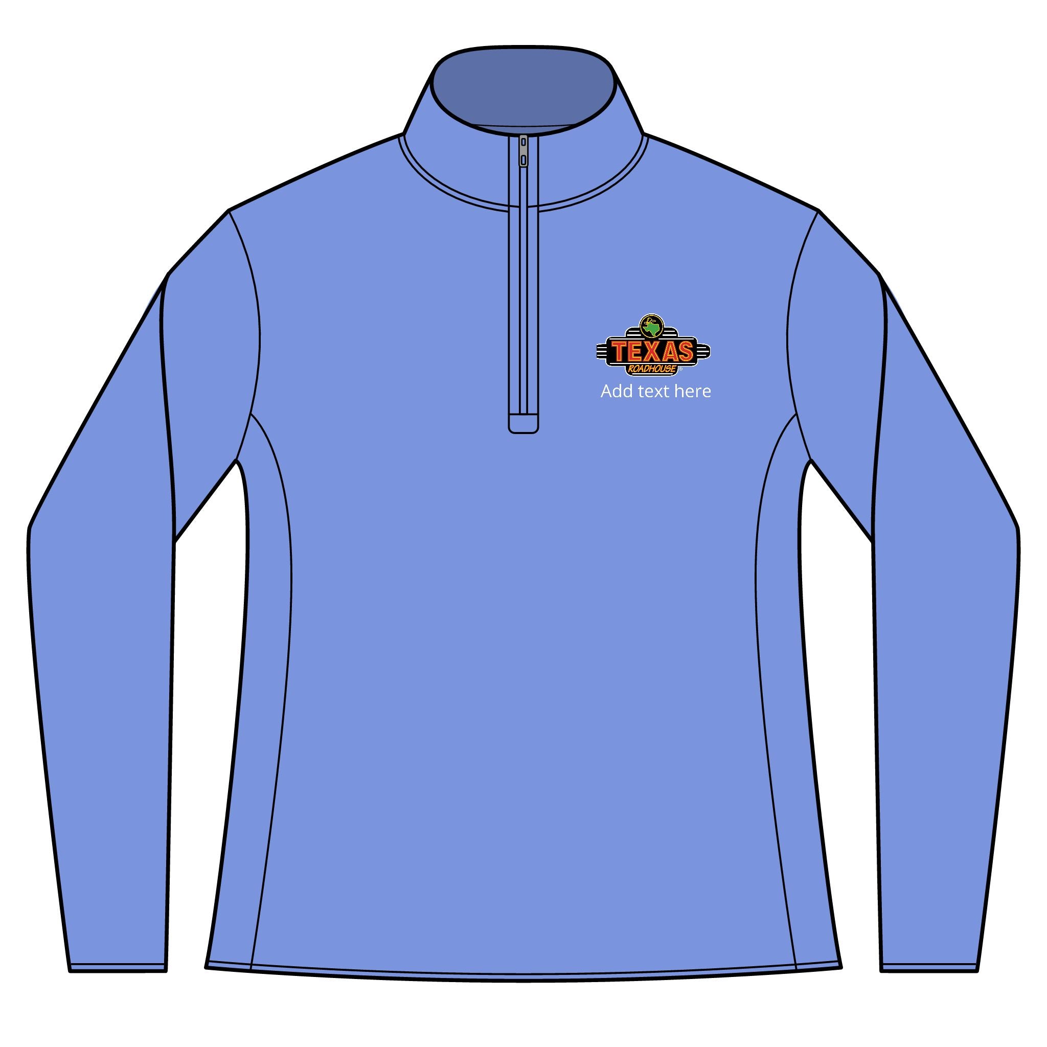 Texas Roadhouse Women's Sport-Tek Posi-Charge Wicking 1/4 Zip Pullover
