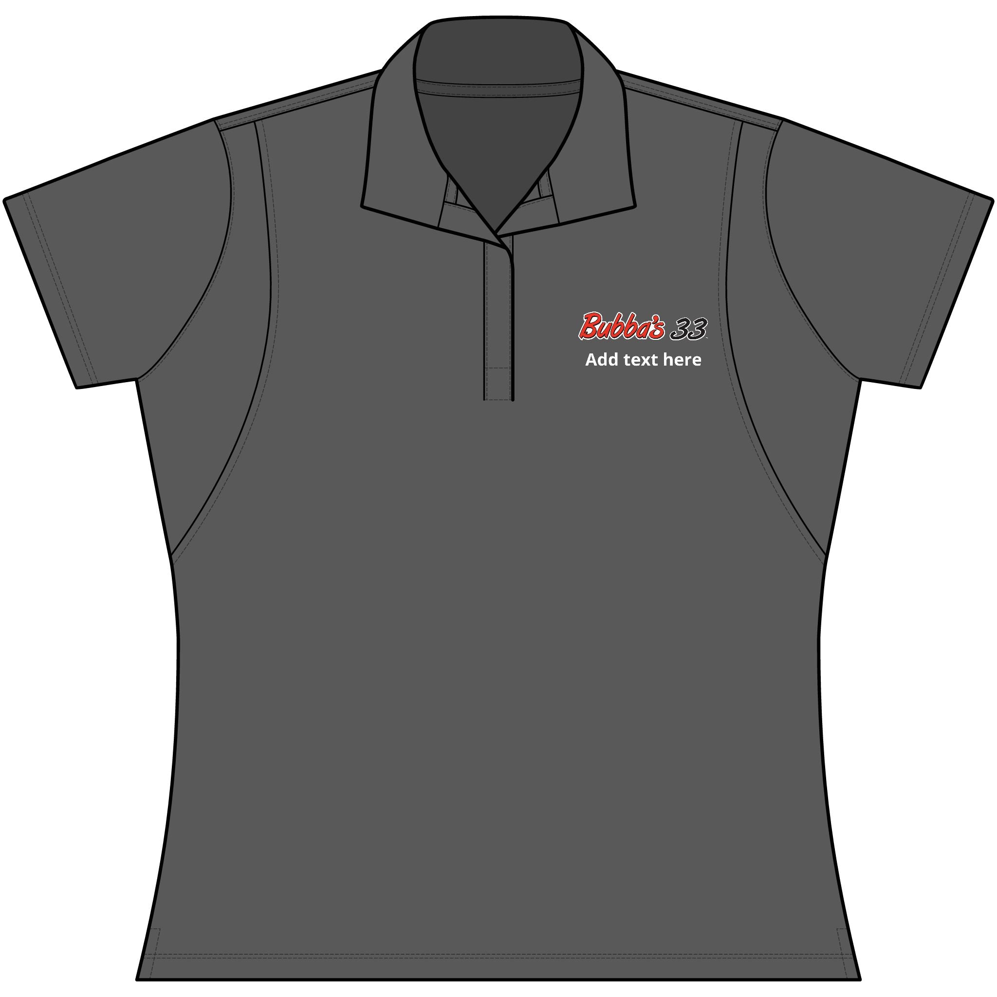 Bubba's 33 Women's Sport-Tek Micropique Sport-Wick Polo