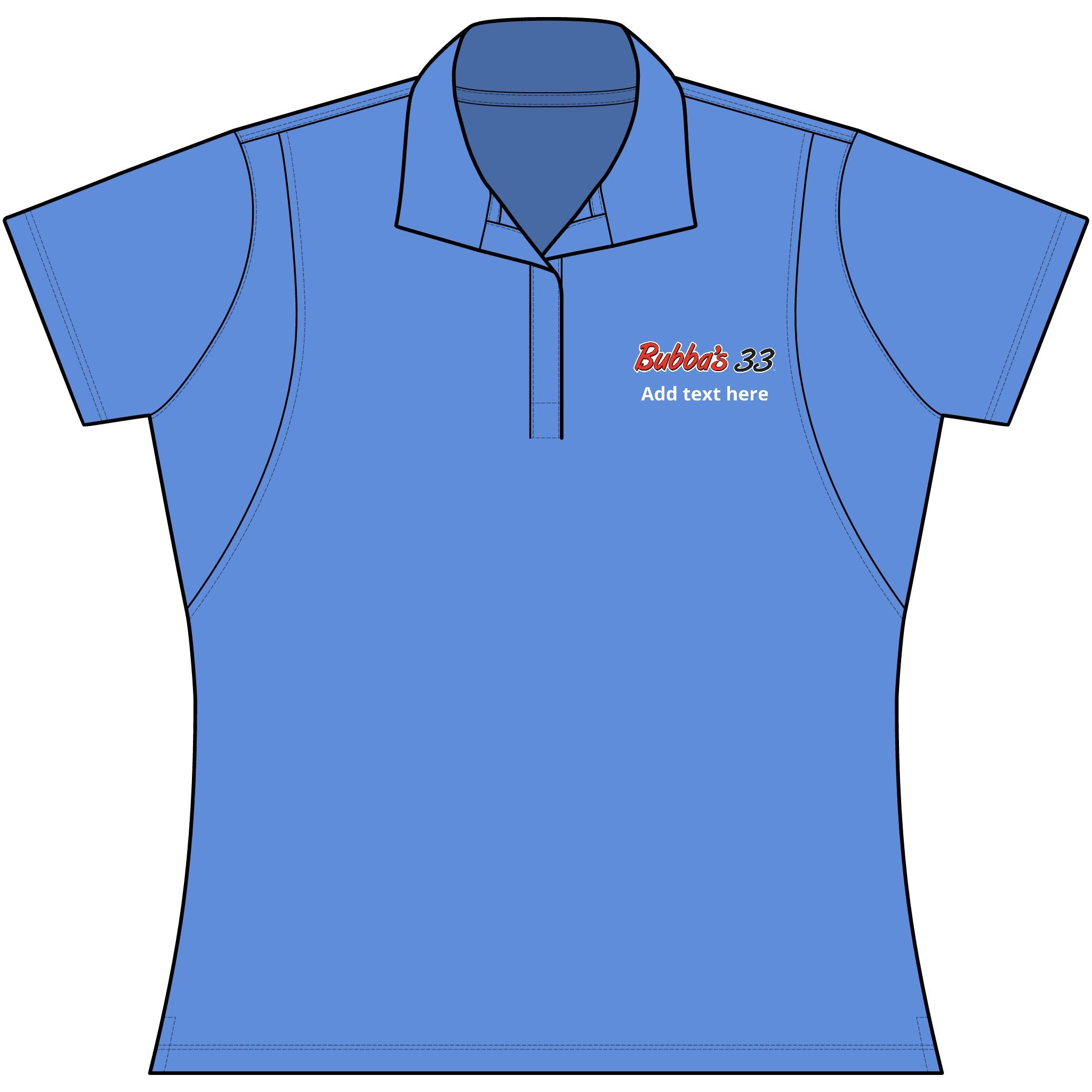 Bubba's 33 Women's Sport-Tek Micropique Sport-Wick Polo