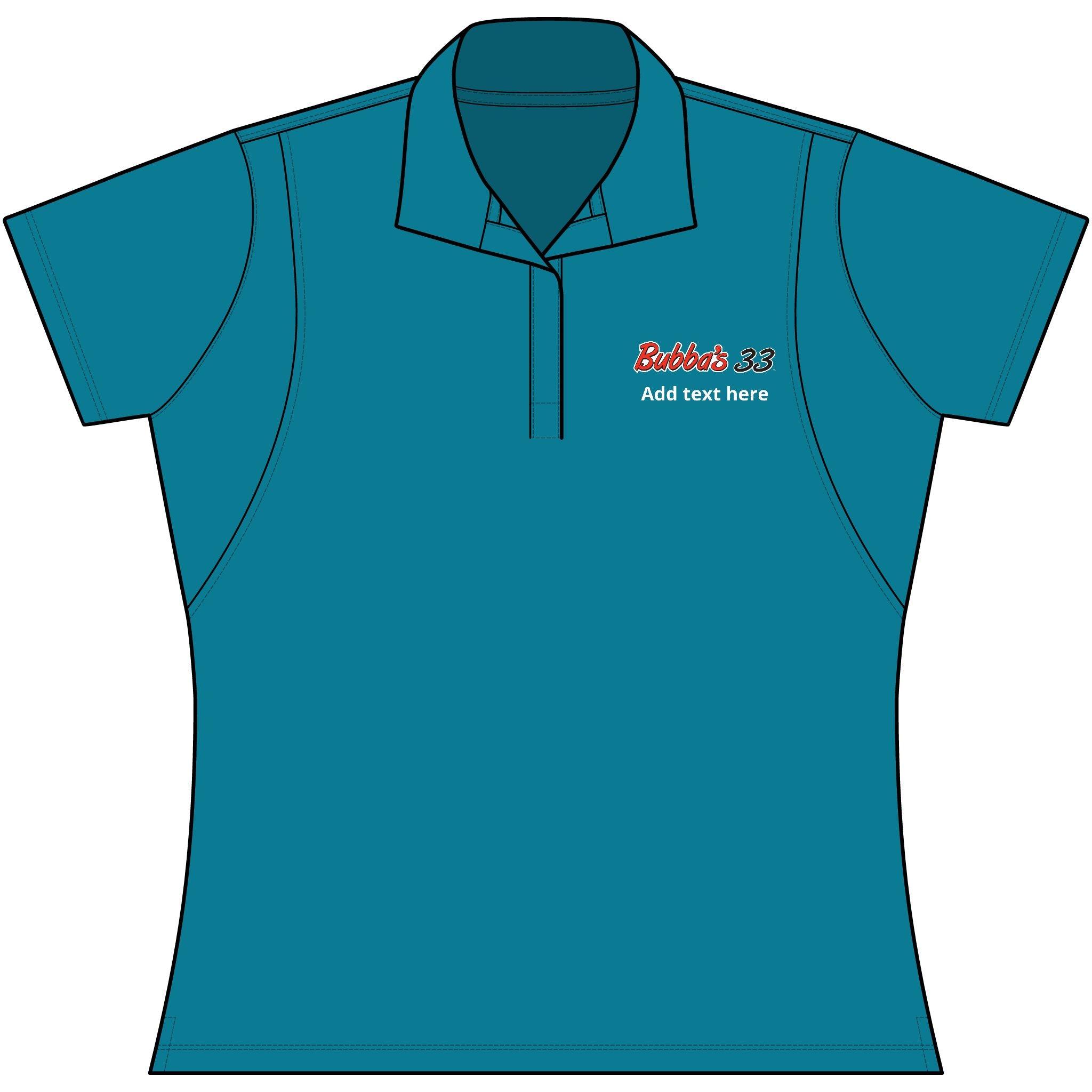 Bubba's 33 Women's Sport-Tek Micropique Sport-Wick Polo