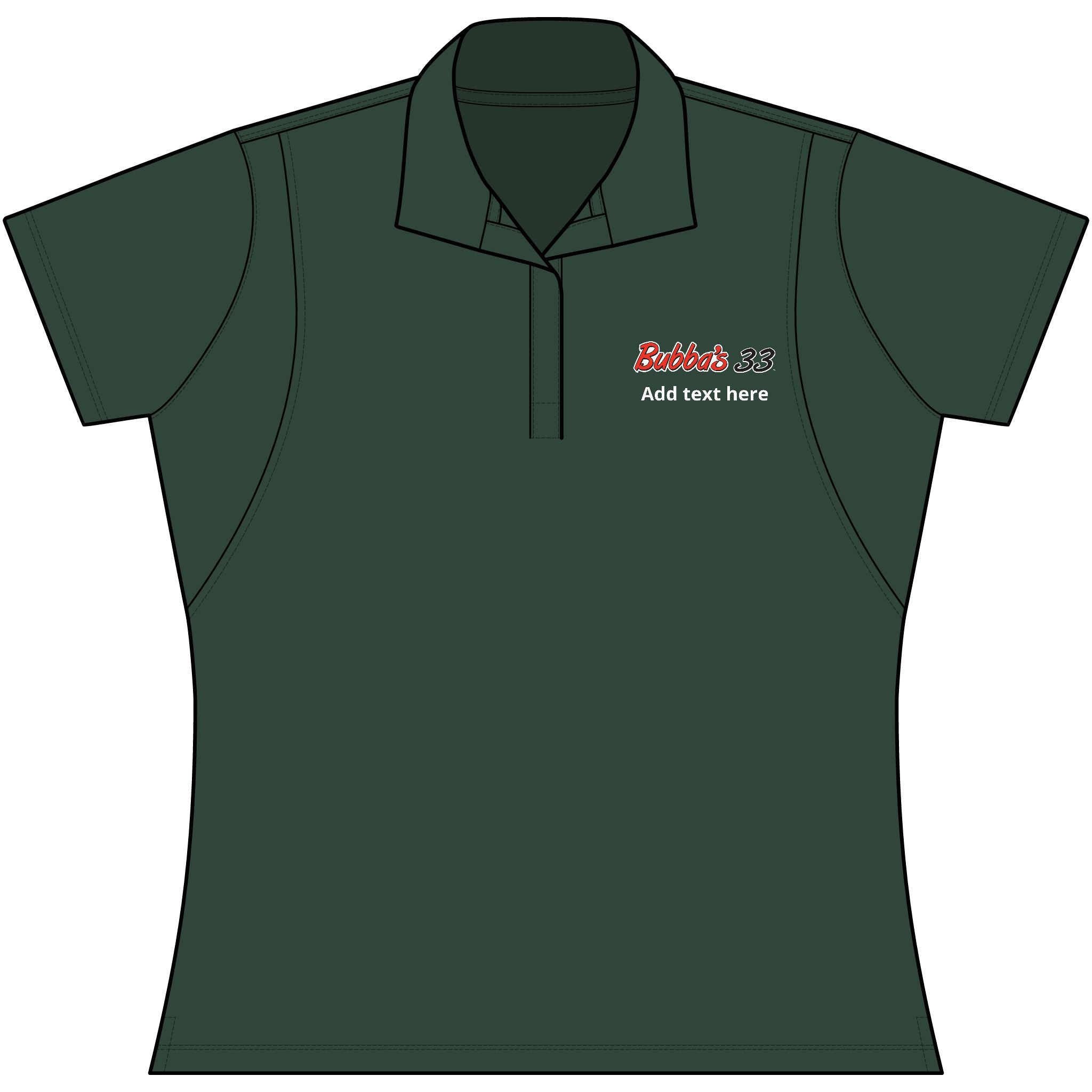 Bubba's 33 Women's Sport-Tek Micropique Sport-Wick Polo