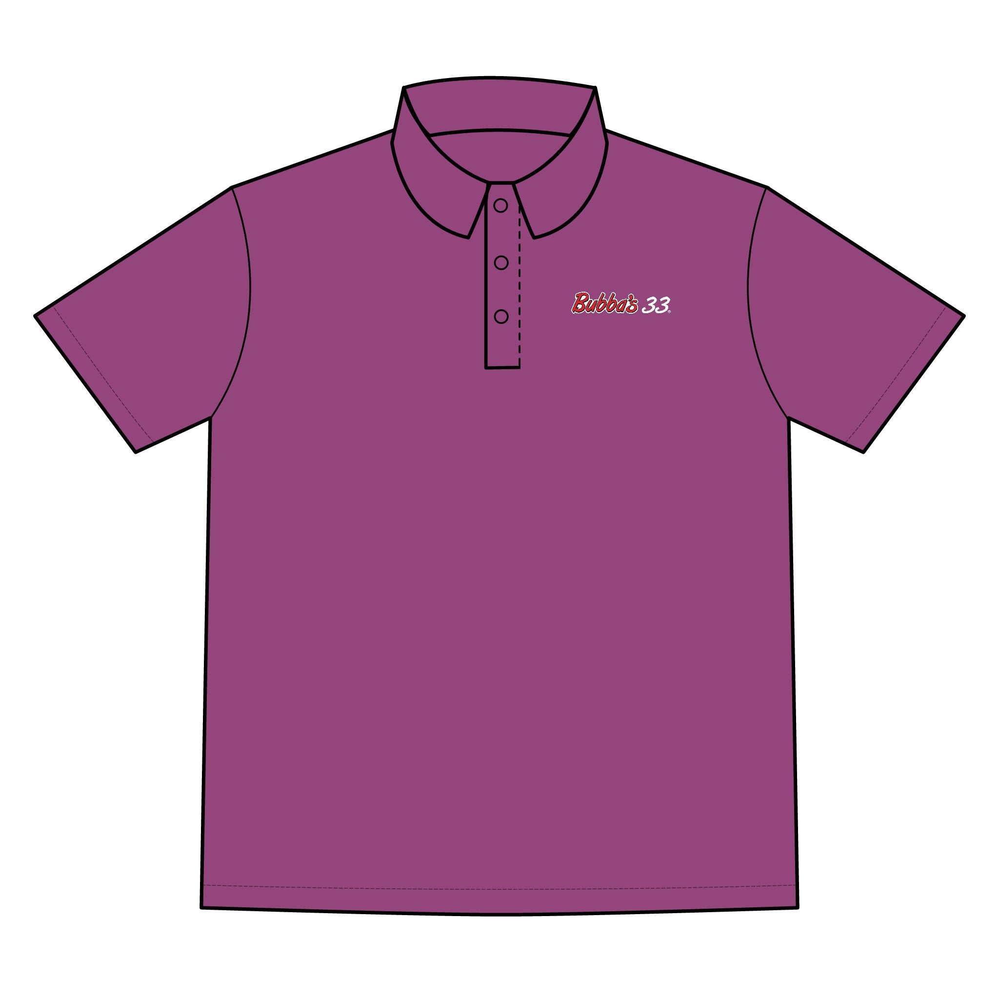 Bubba's Port Authority Performance Fine Jacquard Polo