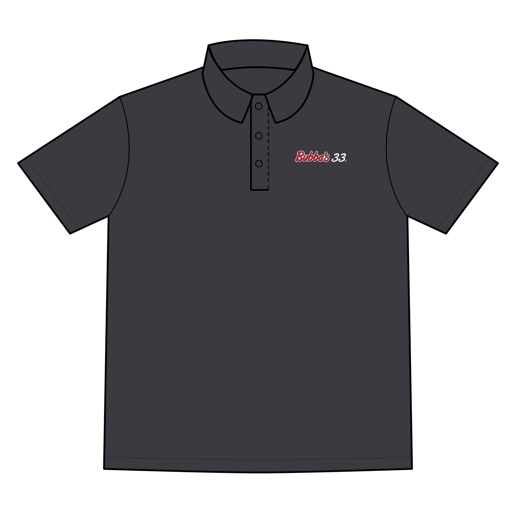 Bubba's Port Authority Performance Fine Jacquard Polo