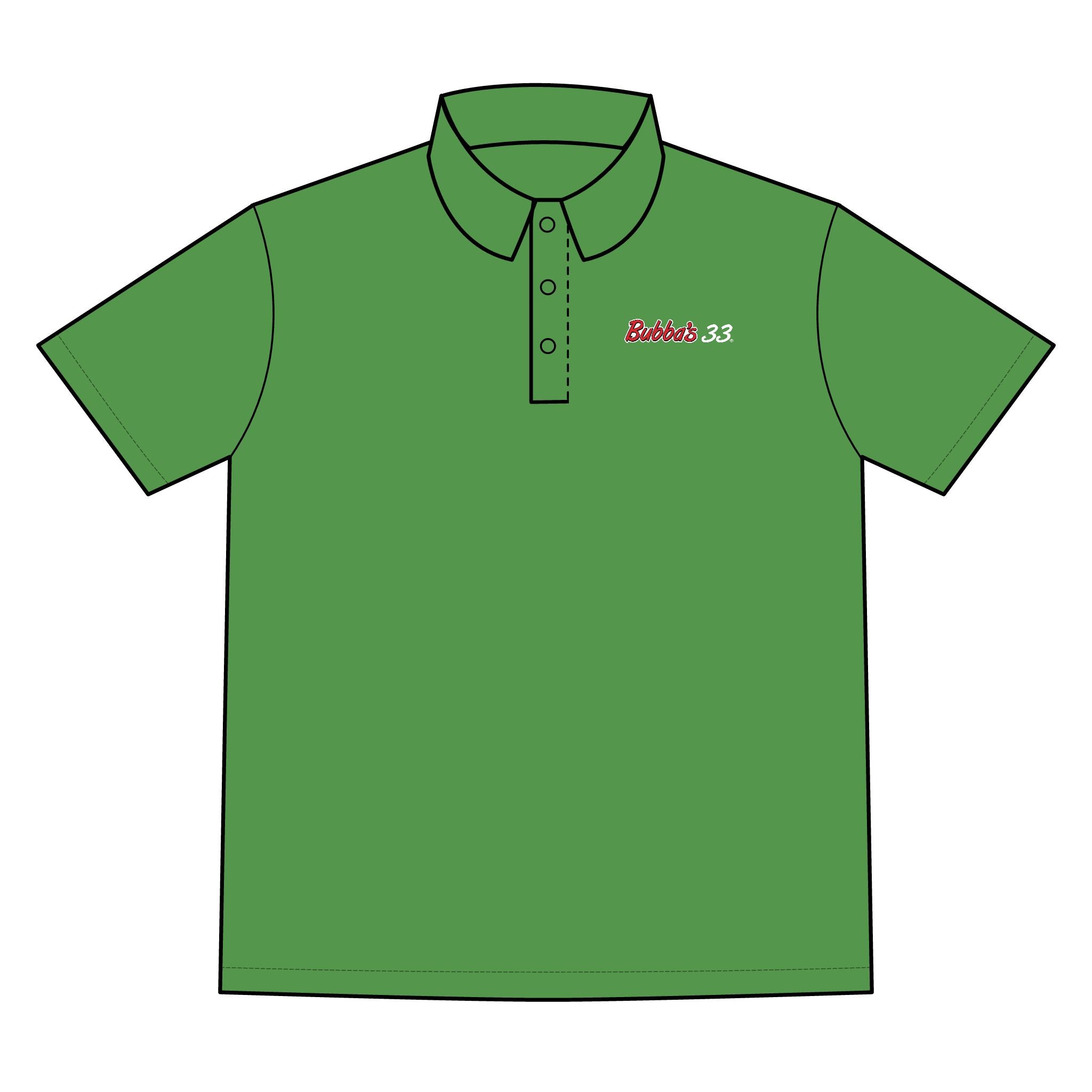 Bubba's Port Authority Performance Fine Jacquard Polo