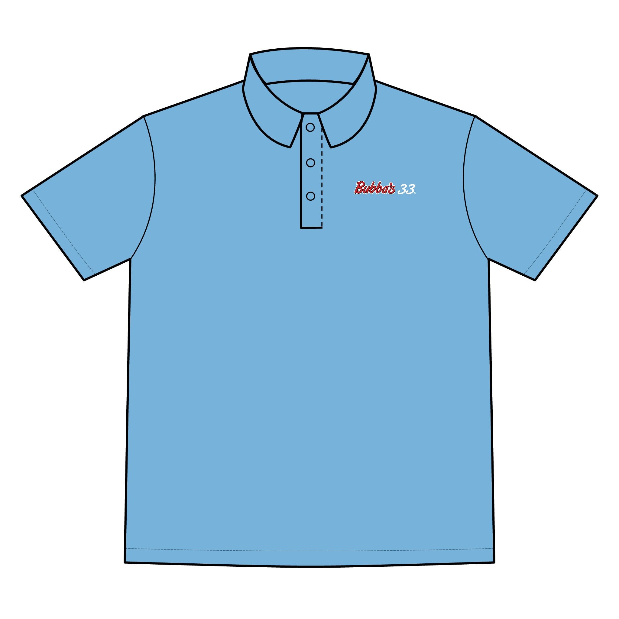Bubba's Port Authority Performance Fine Jacquard Polo