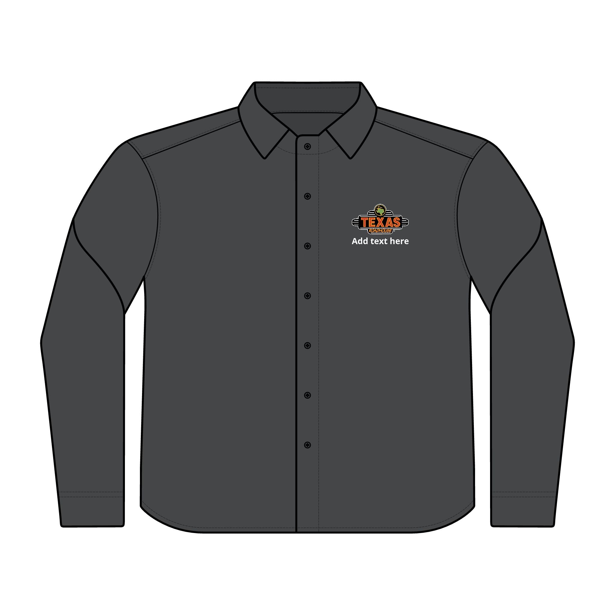 Texas Roadhouse Men's Mercer+Mettle Long Sleeve Stretch Woven Shirt