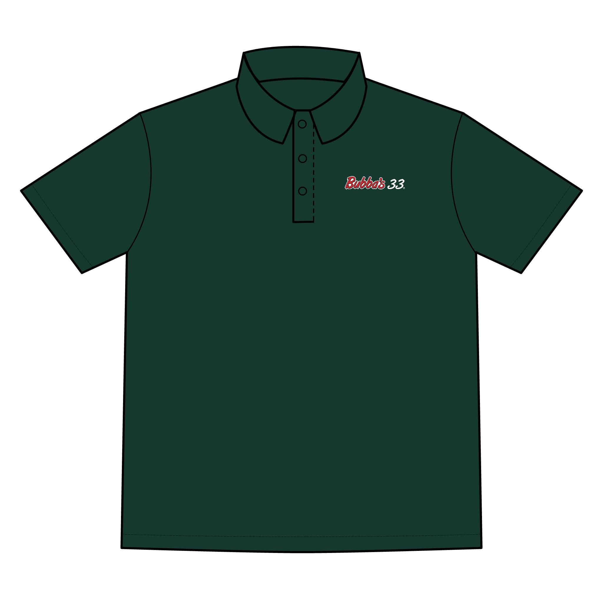 Bubba's Port Authority Performance Fine Jacquard Polo