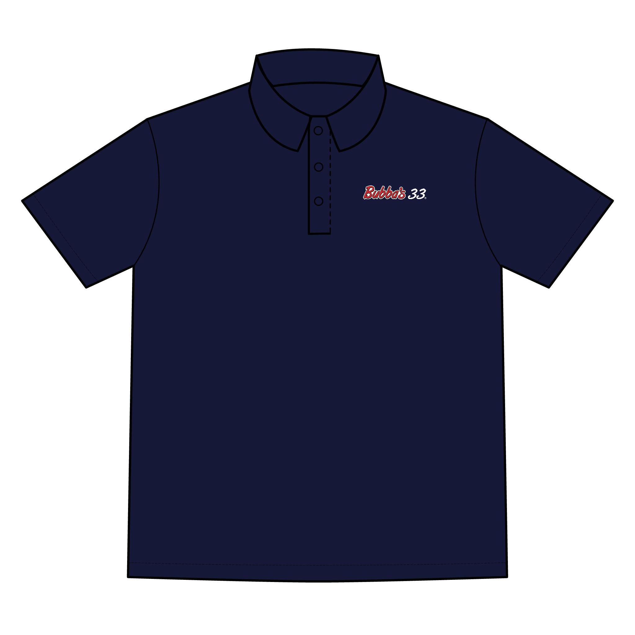 Bubba's Port Authority Performance Fine Jacquard Polo