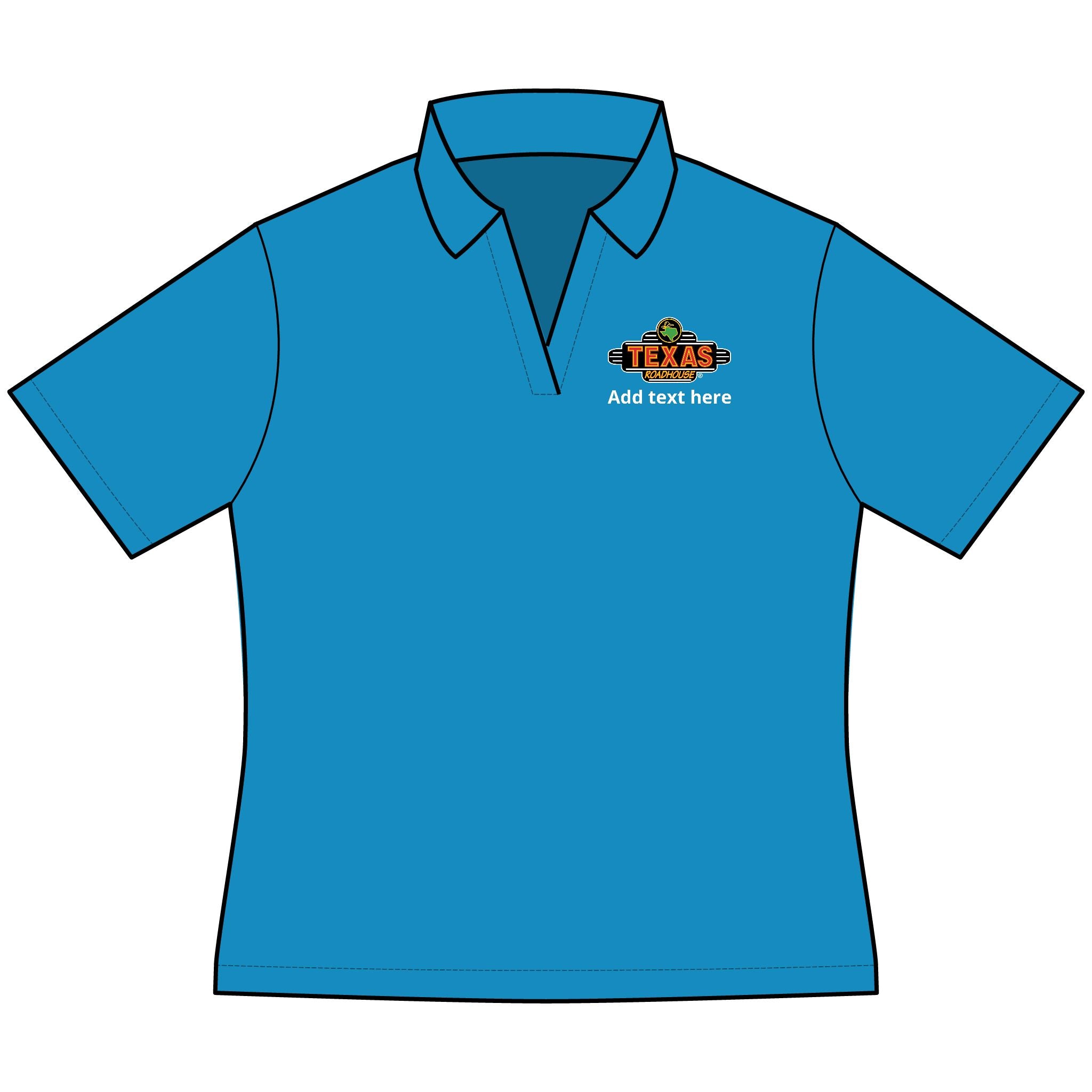 Texas Roadhouse Women's Sport-Tek PosiCharge Racer Mesh Polo