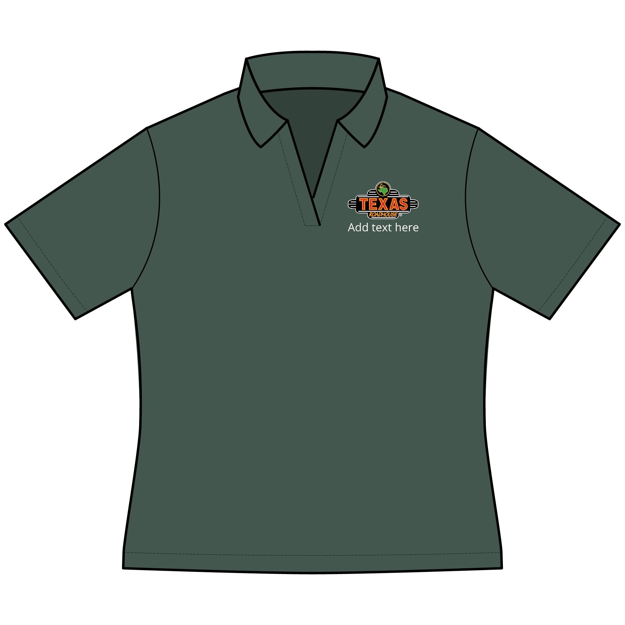 Texas Roadhouse Women's Sport-Tek PosiCharge Racer Mesh Polo