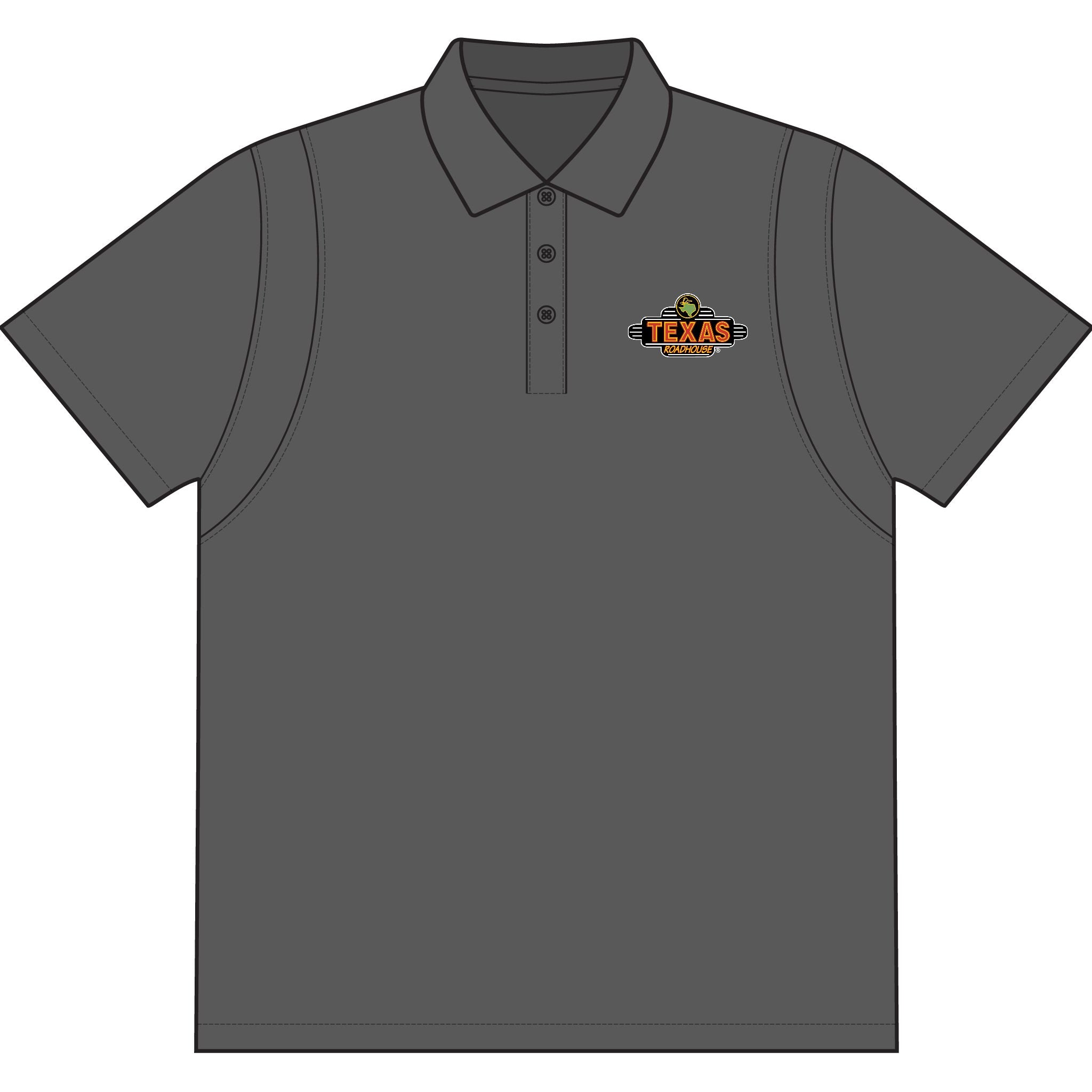 Texas Roadhouse SportTek Micropique Sport-Wick Polo