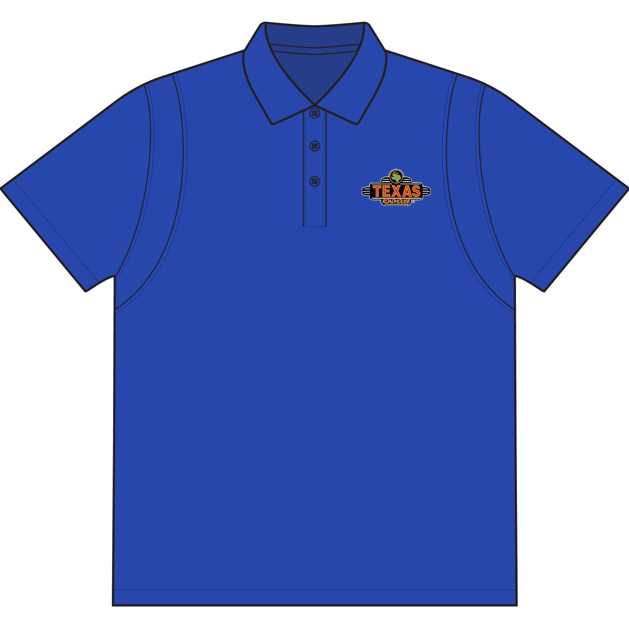 Texas Roadhouse SportTek Micropique Sport-Wick Polo