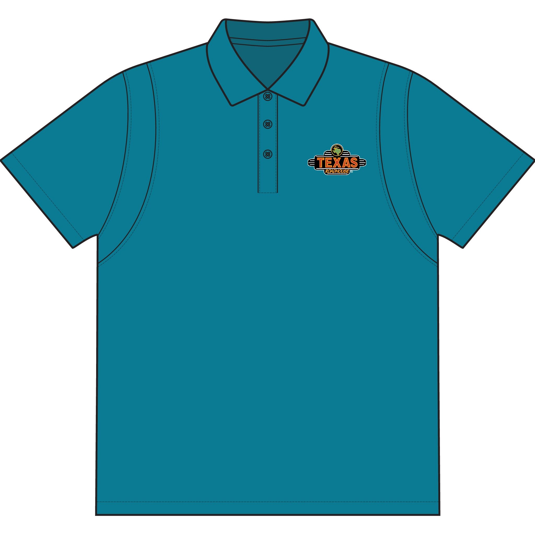 Texas Roadhouse SportTek Micropique Sport-Wick Polo