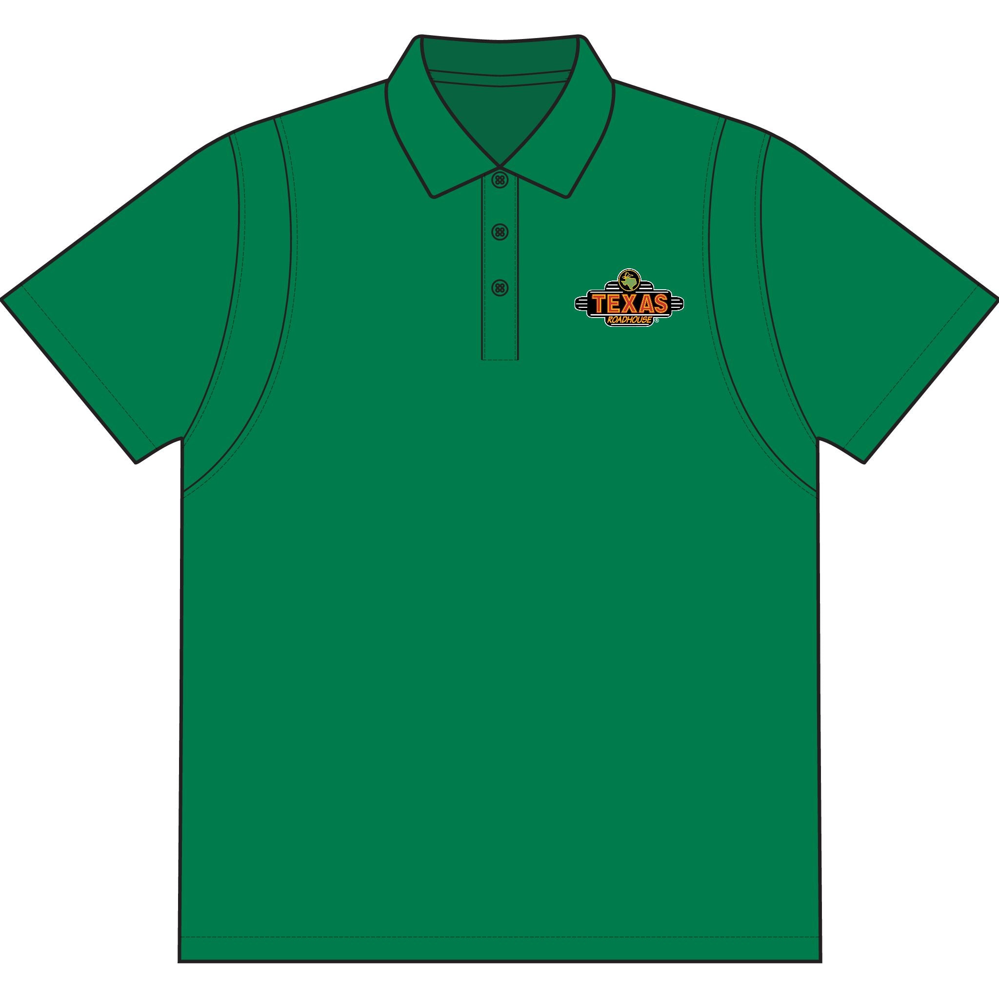 Texas Roadhouse SportTek Micropique Sport-Wick Polo