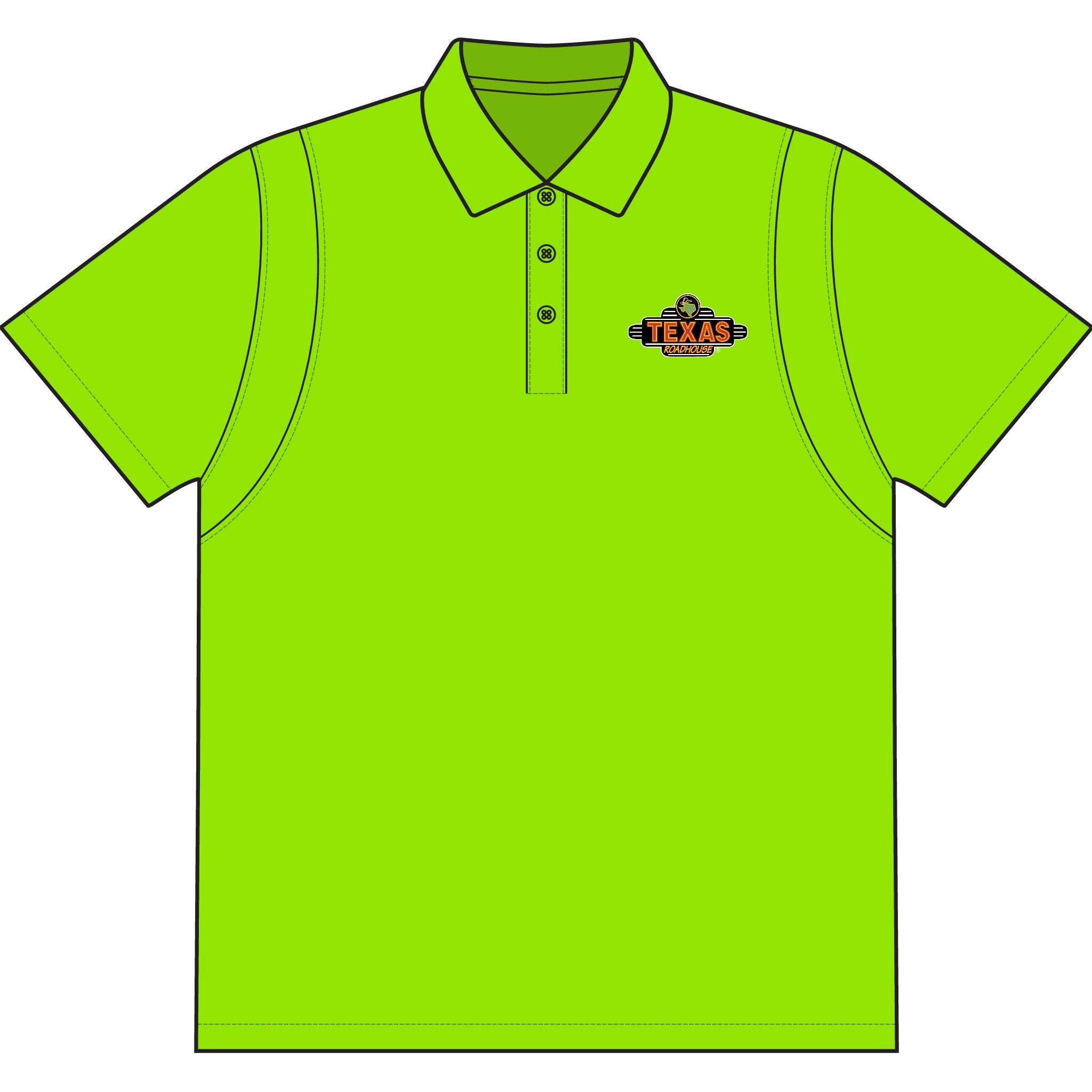 Texas Roadhouse SportTek Micropique Sport-Wick Polo