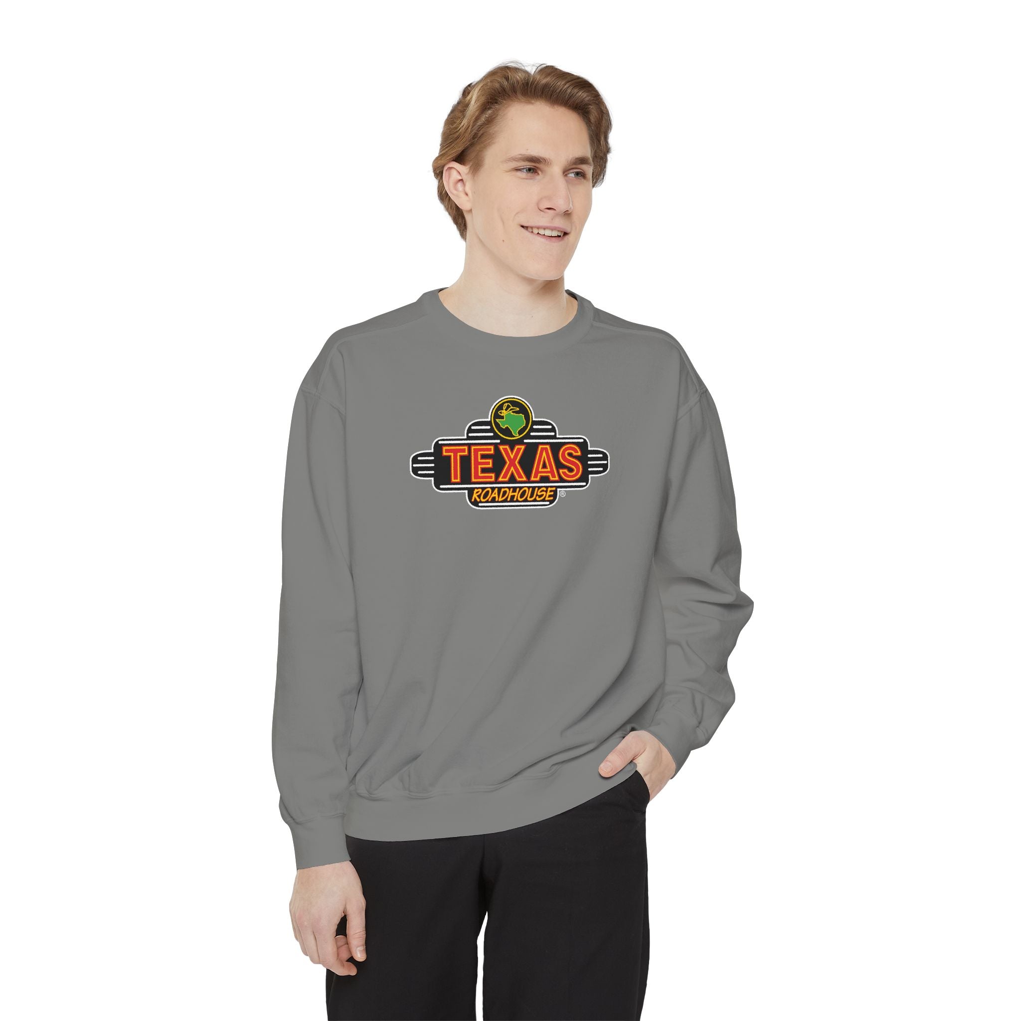Texas Roadhouse Comfort Colors Unisex Garment-Dyed Crewneck Sweatshirt