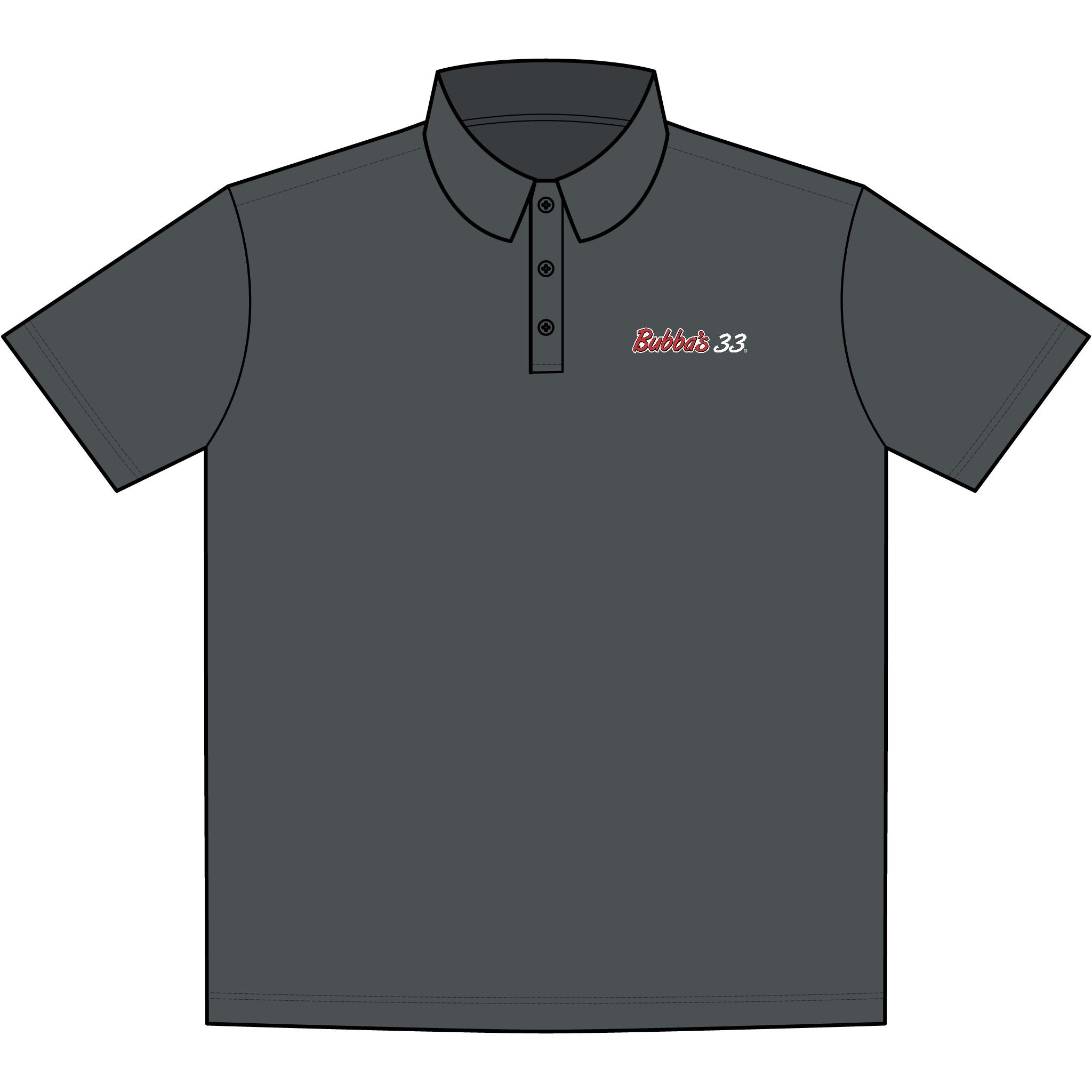 Bubba's 33 Men's Port Authority Silk Touch Performance Polo