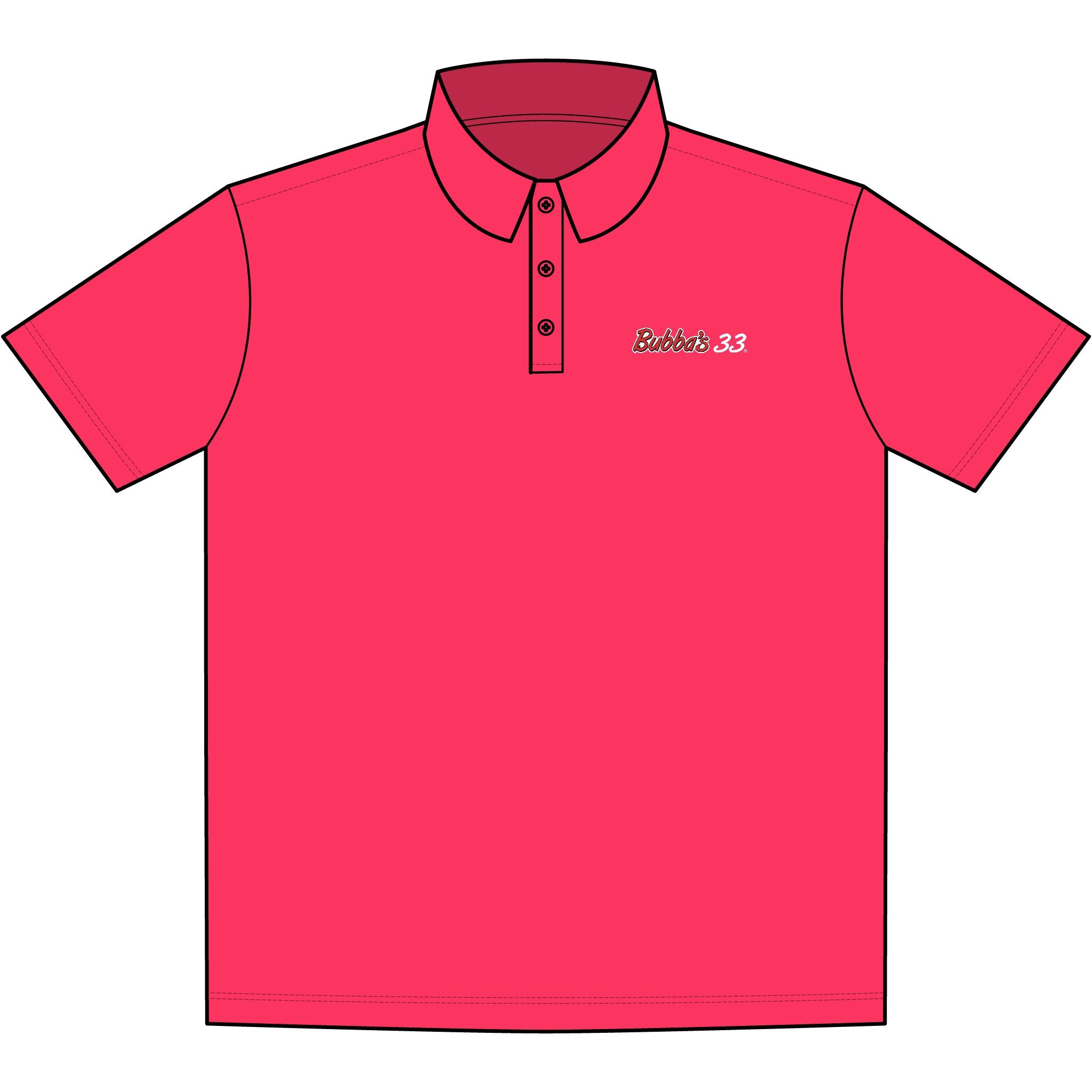 Bubba's 33 Men's Port Authority Silk Touch Performance Polo