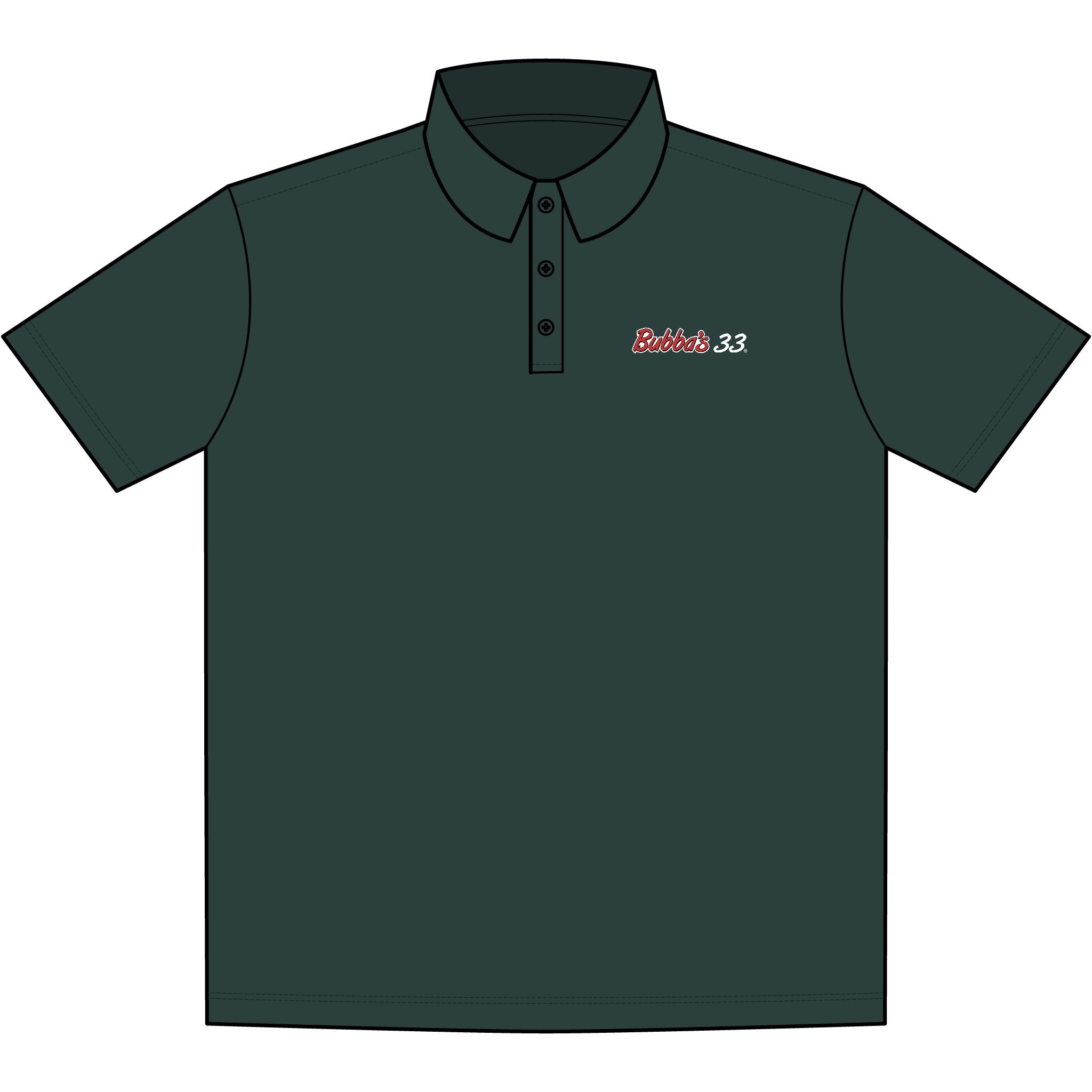 Bubba's 33 Men's Port Authority Silk Touch Performance Polo