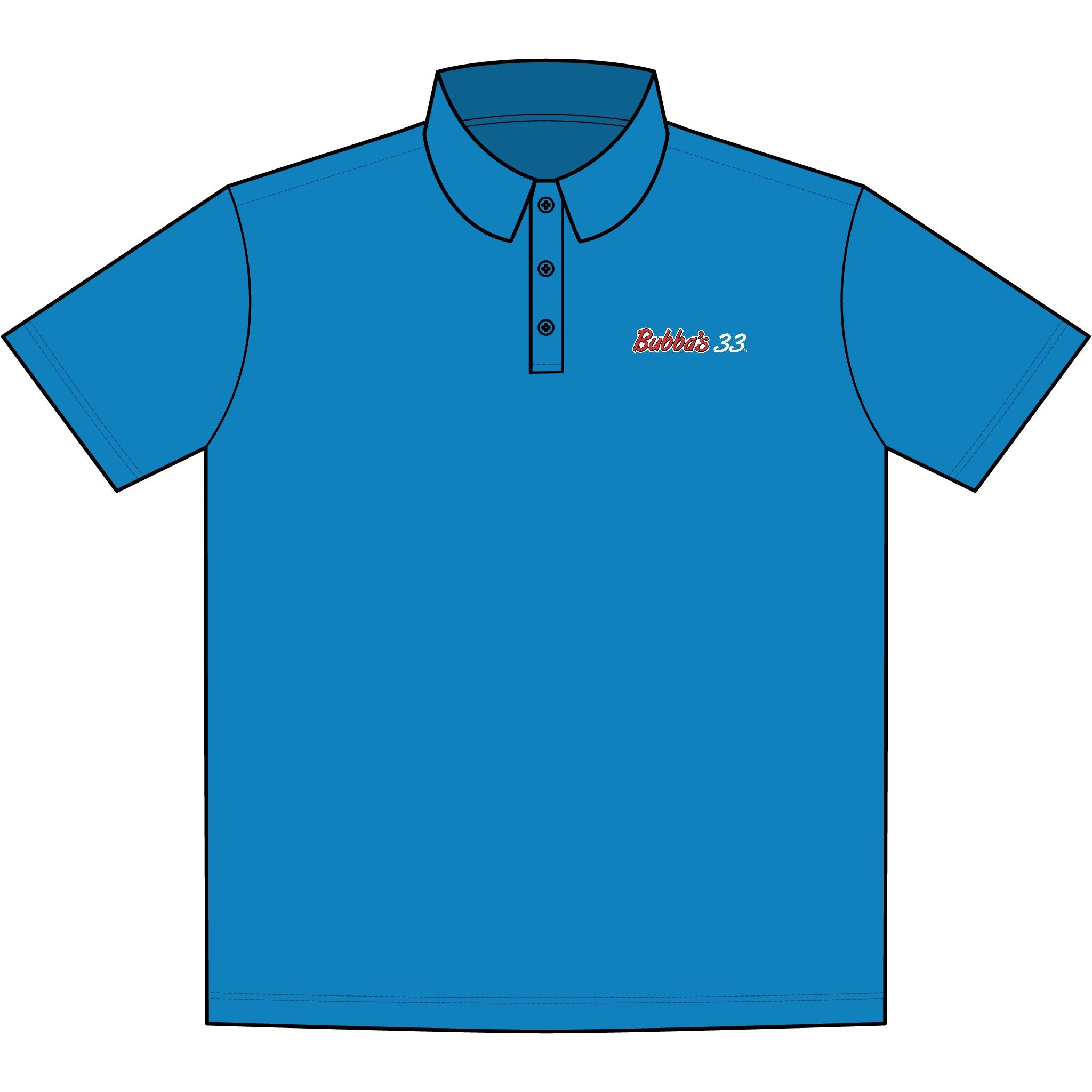 Bubba's 33 Men's Port Authority Silk Touch Performance Polo