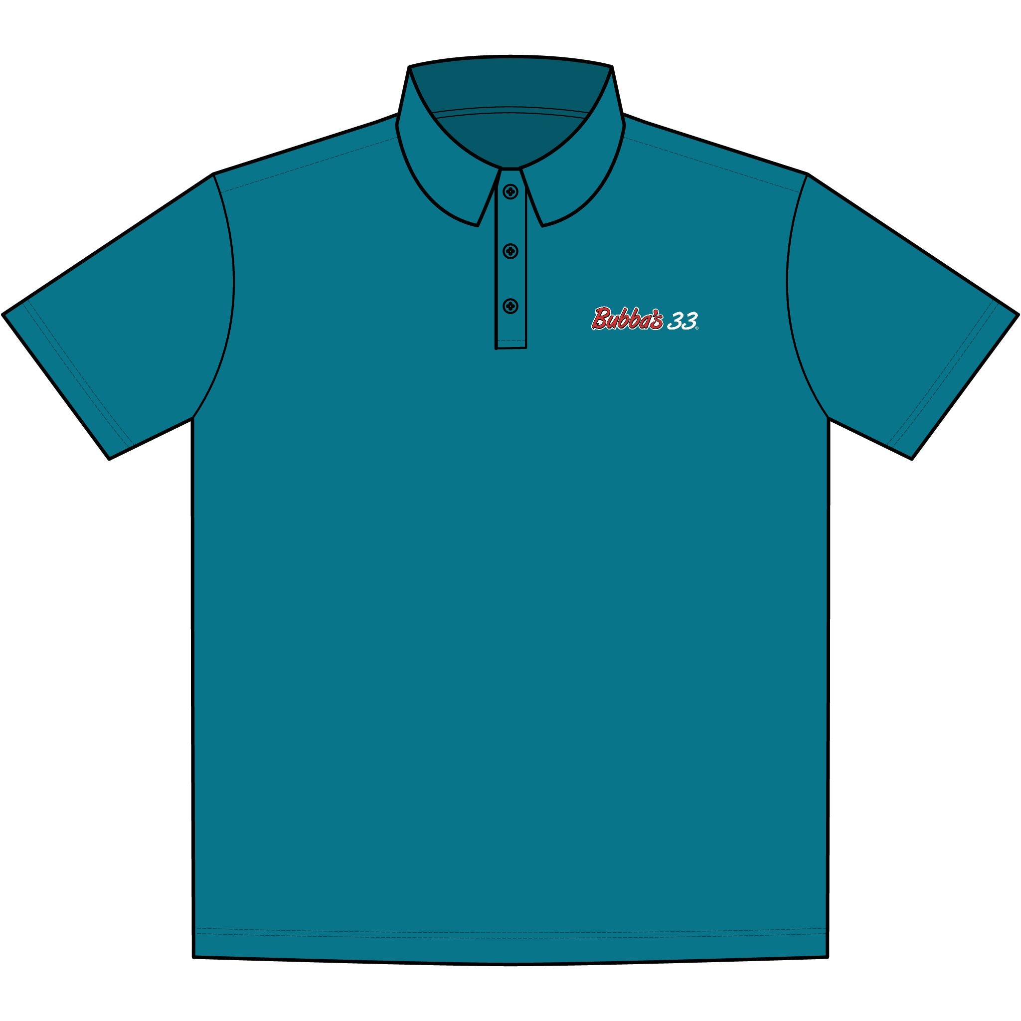 Bubba's 33 Men's Port Authority Silk Touch Performance Polo