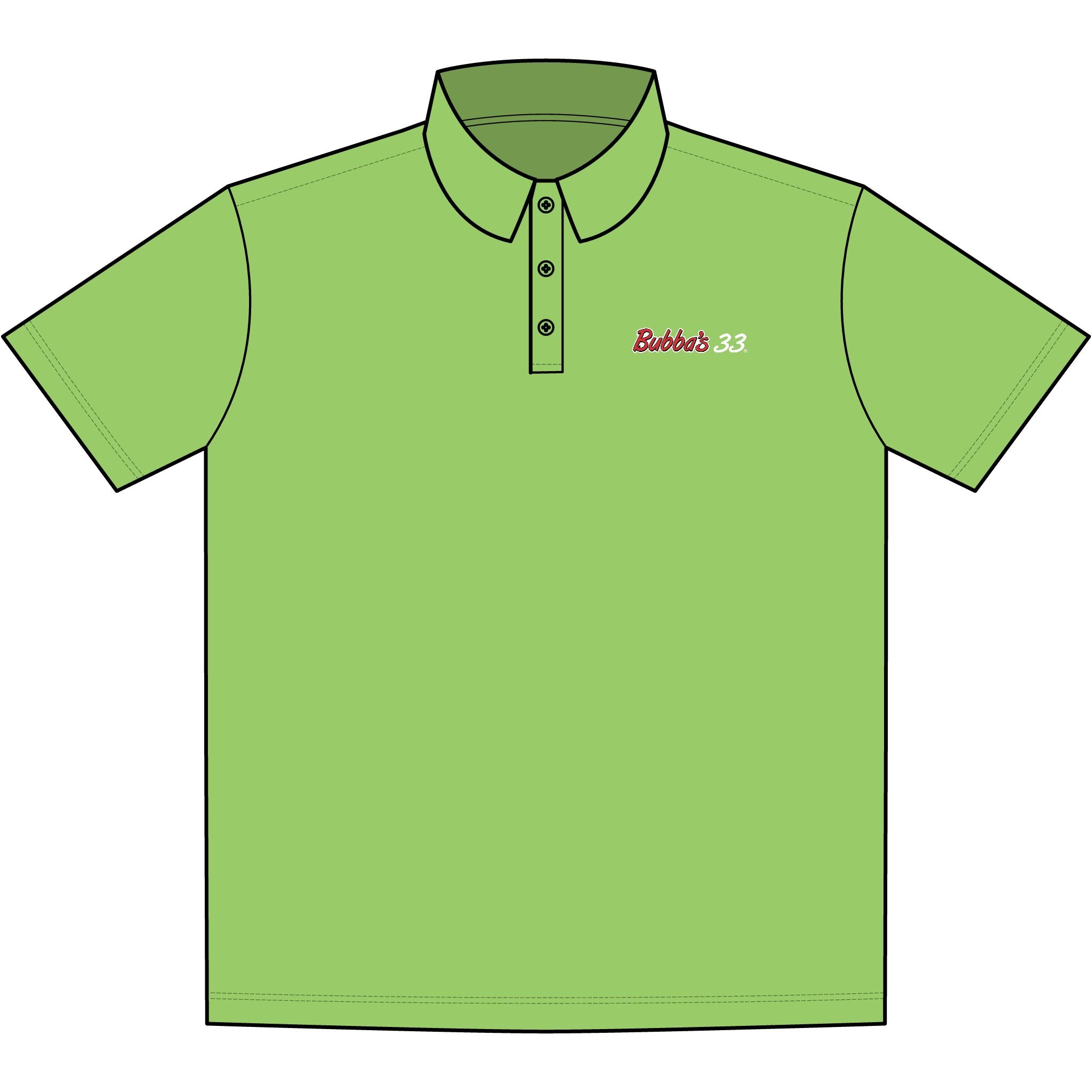 Bubba's 33 Men's Port Authority Silk Touch Performance Polo
