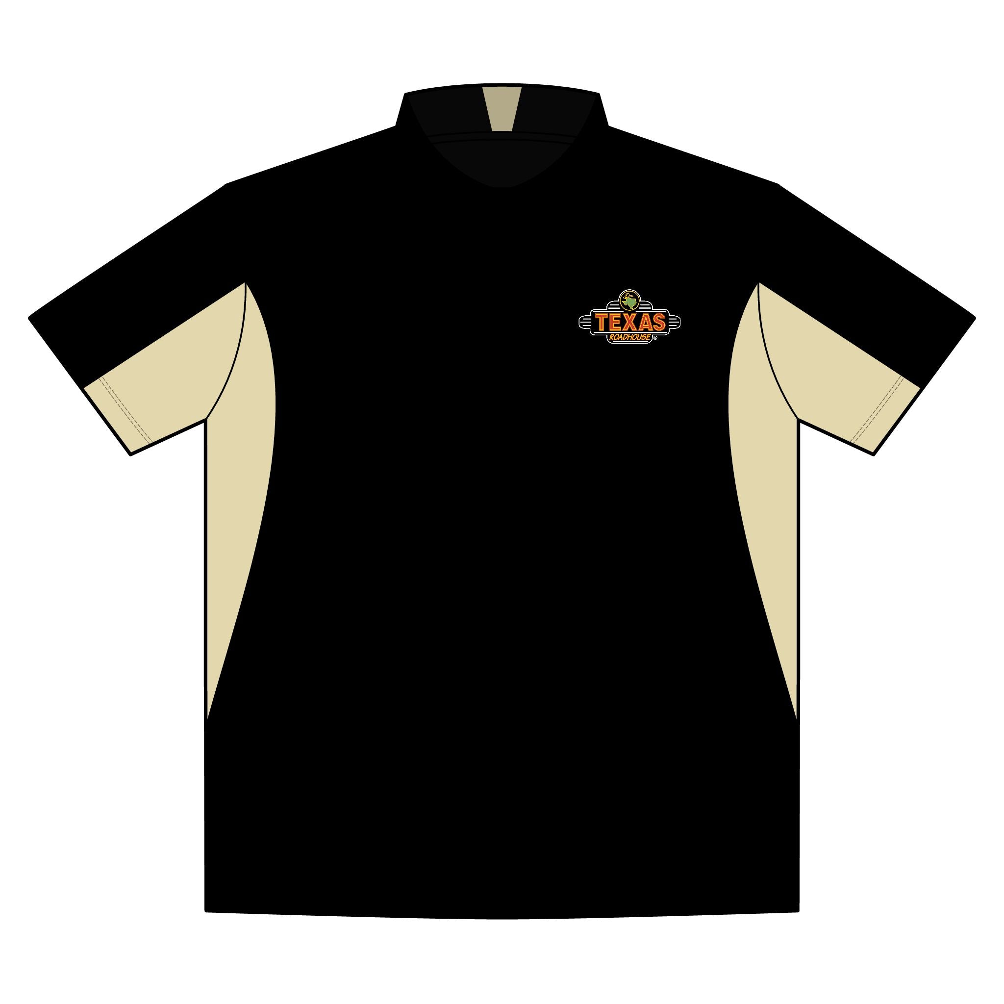 Texas Roadhouse Men's Sport-Tek Side-Blocked Micropique Sport-Wick Polo