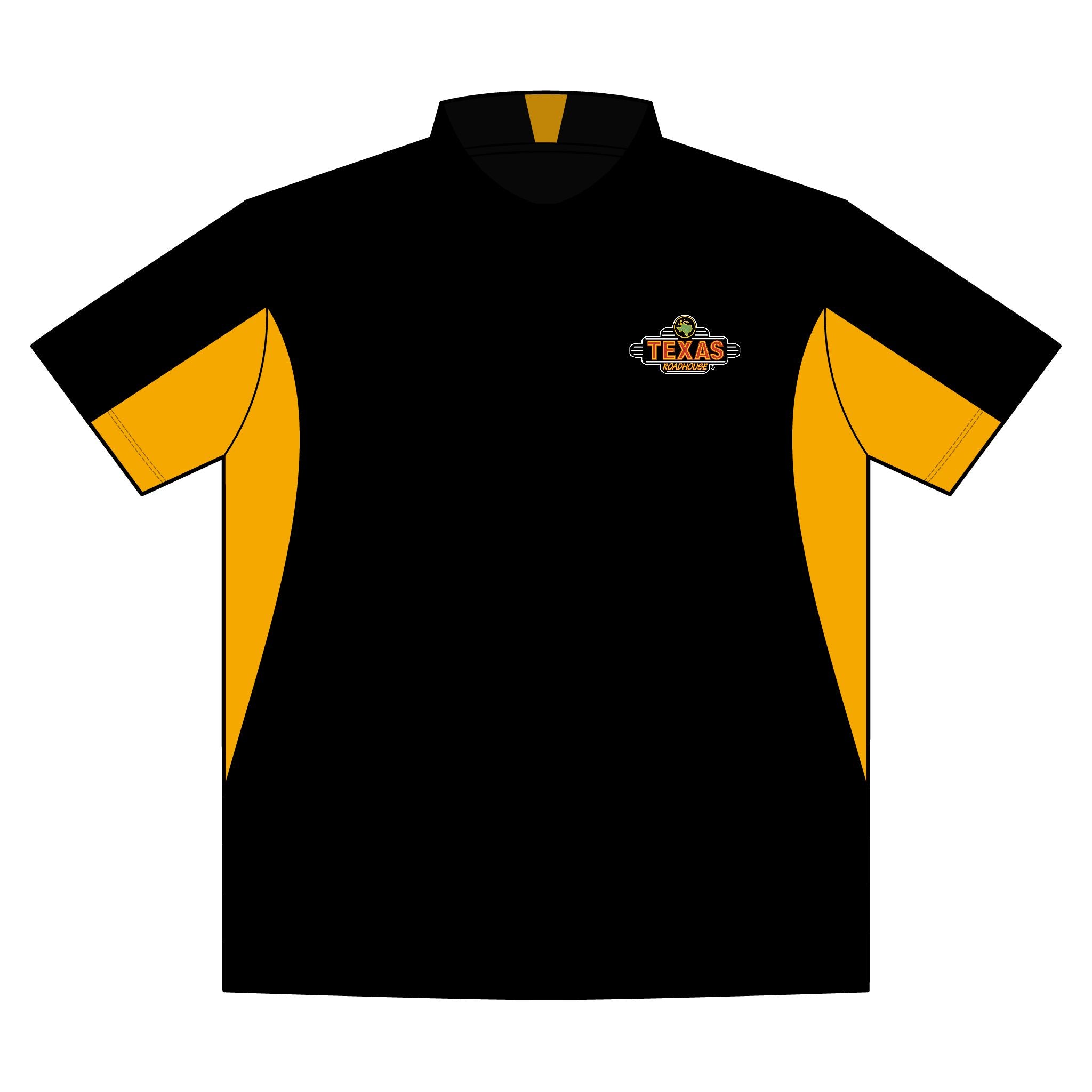 Texas Roadhouse Men's Sport-Tek Side-Blocked Micropique Sport-Wick Polo