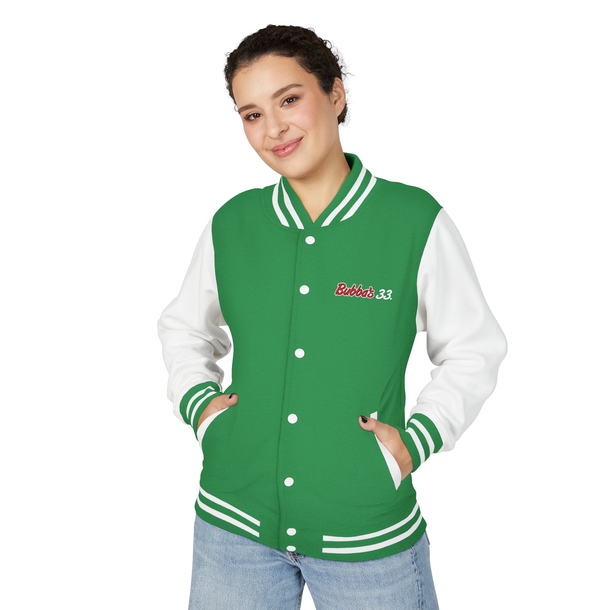 Bubba's 33 Unisex Heavyweight Vintage Letterman Jacket