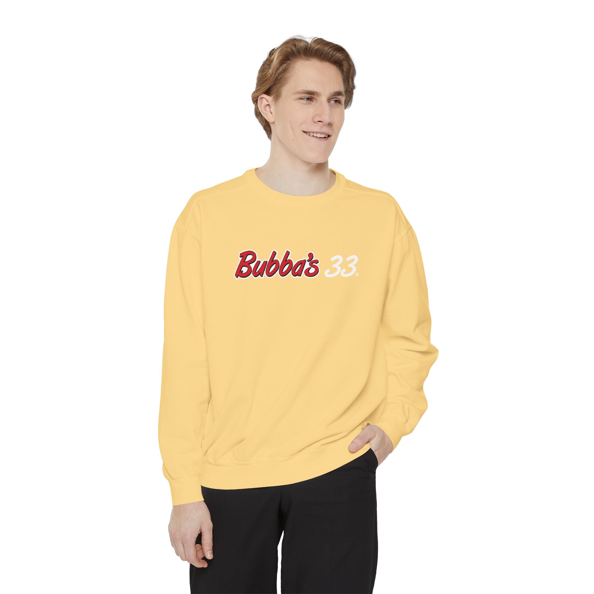 Bubba's 33 Comfort Colors Unisex Garment-Dyed Crewneck Sweatshirt