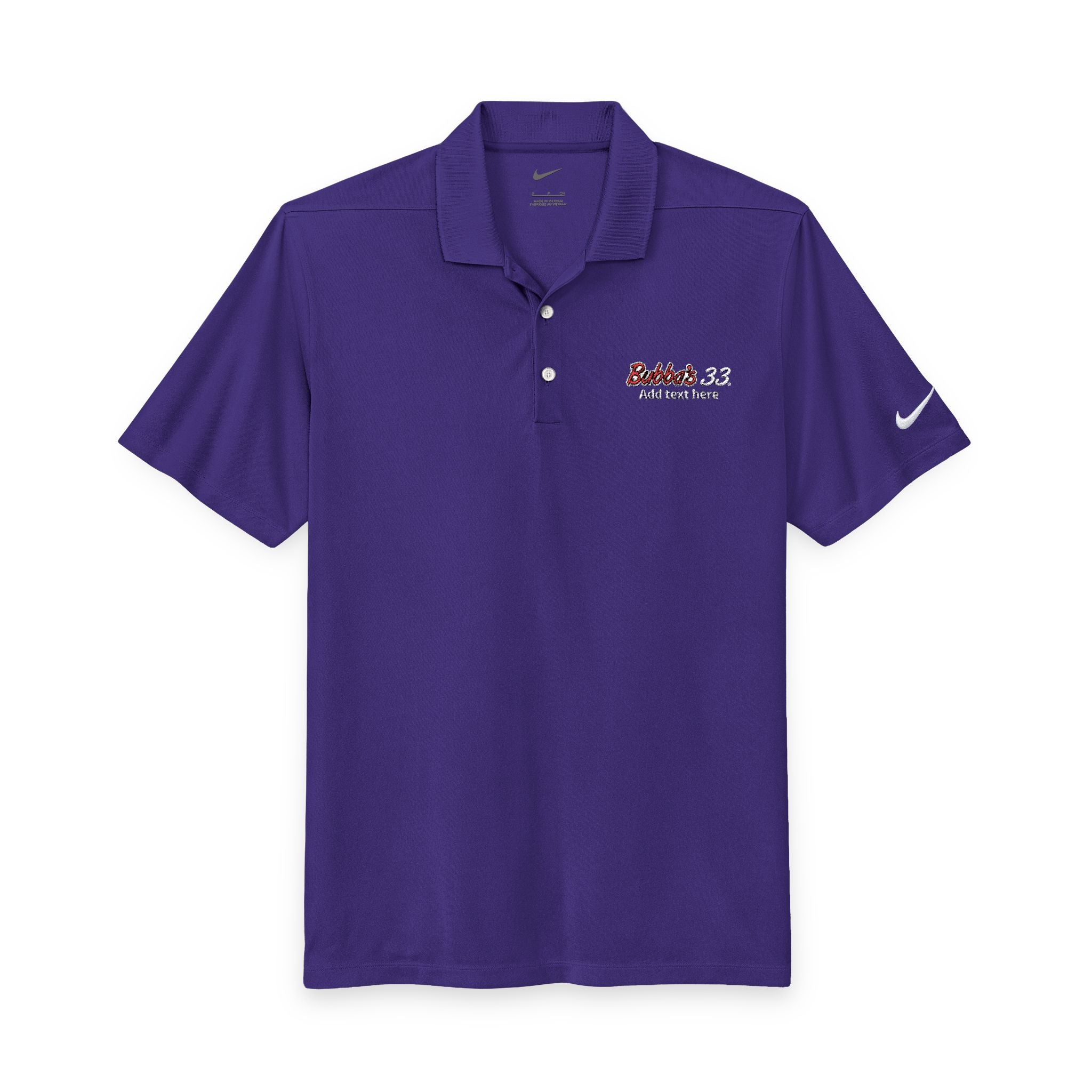 Bubba's 33 Men's Nike Dri-FIT Micro Pique 2.0 Polo