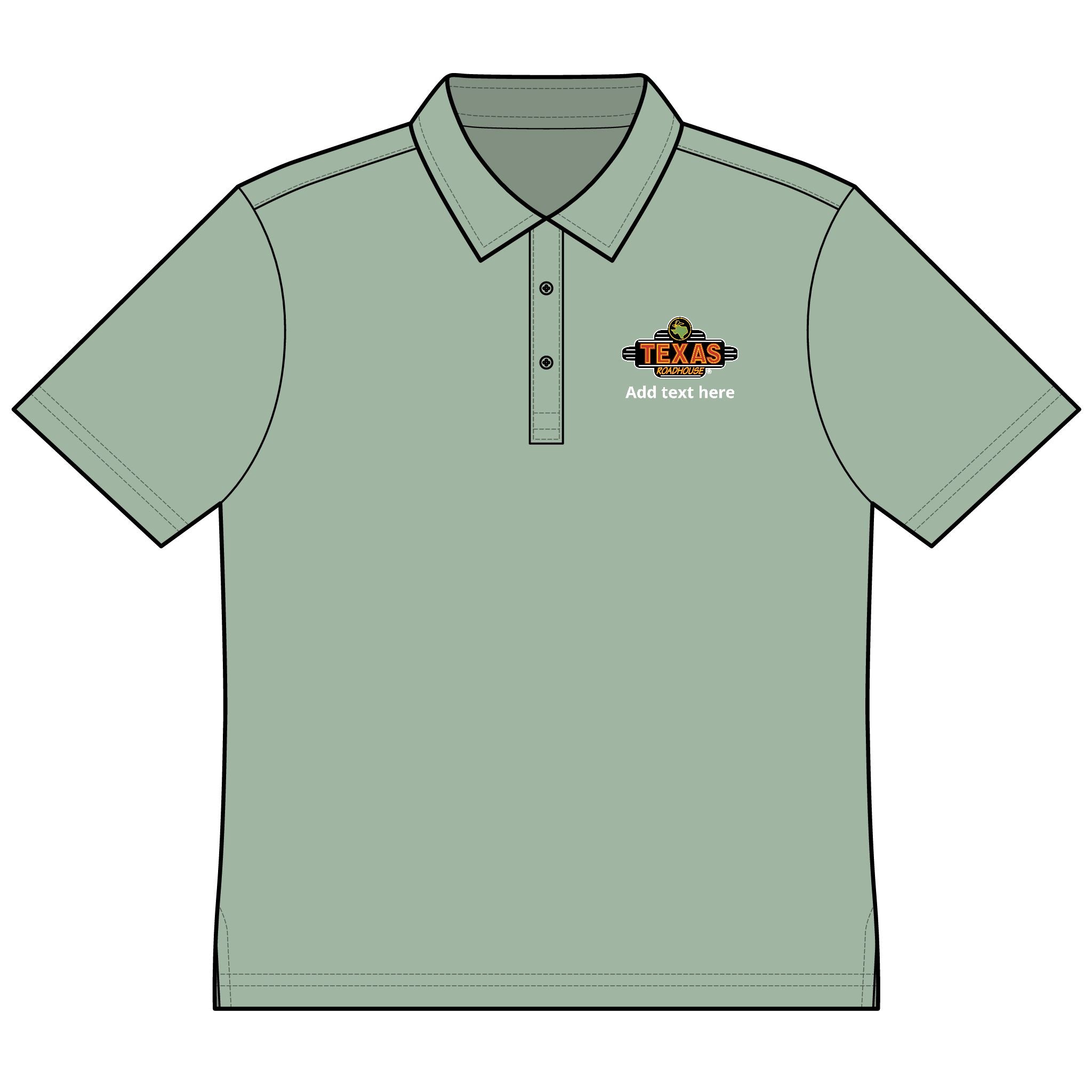 Texas Roadhouse Men's Travis Mathew Coto Performance Polo