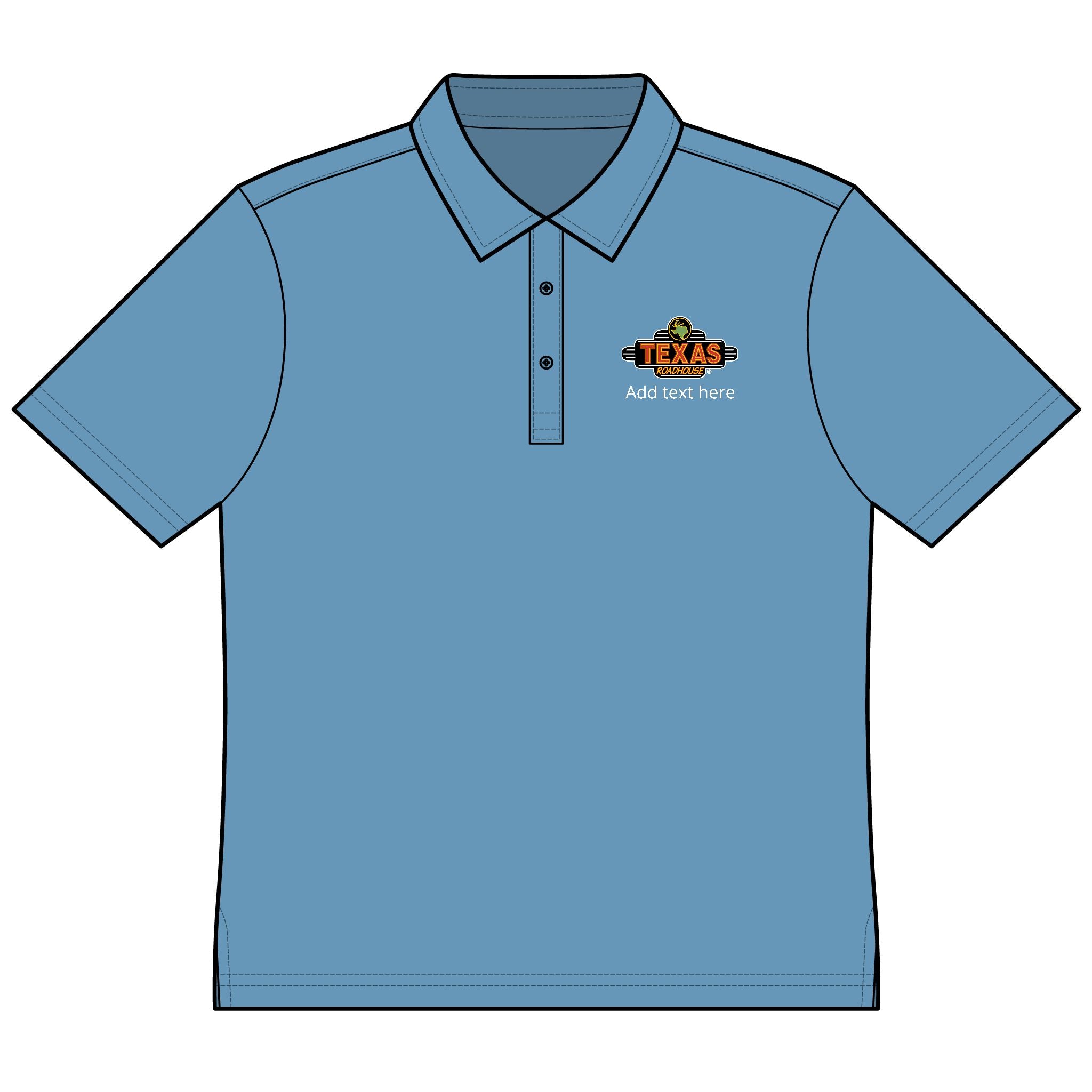 Texas Roadhouse Men's Travis Mathew Coto Performance Polo