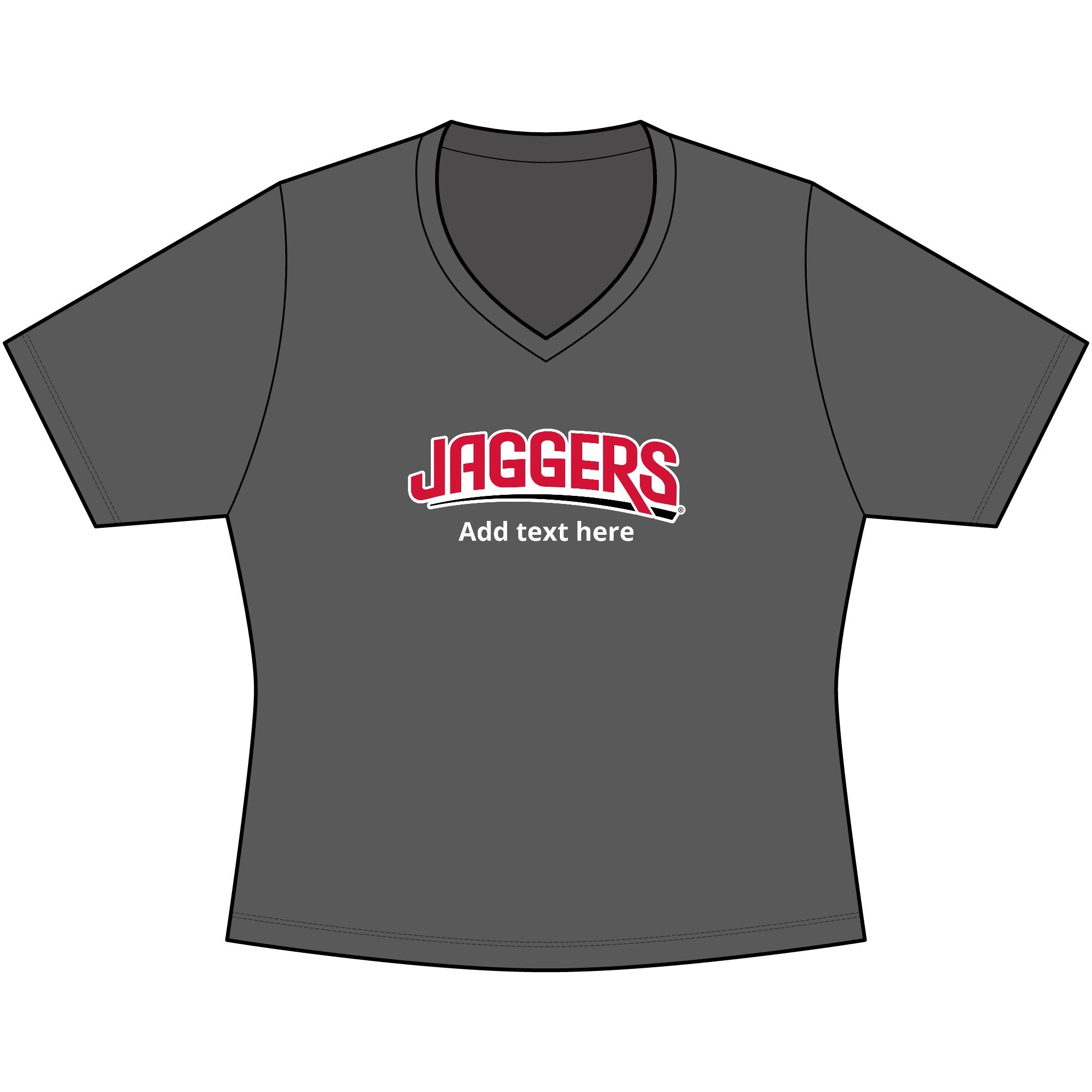 Jaggers Sport-Tek Women's PosiCharge Competitor V-Neck Tee