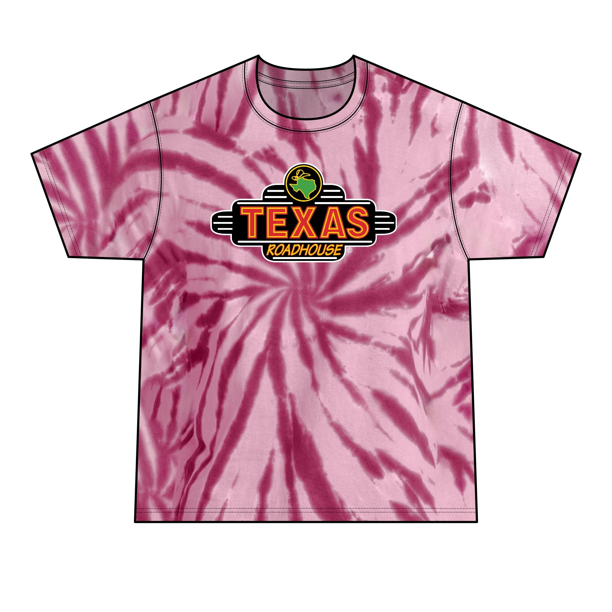 Texas Roadhouse Tie-Dye T-Shirt