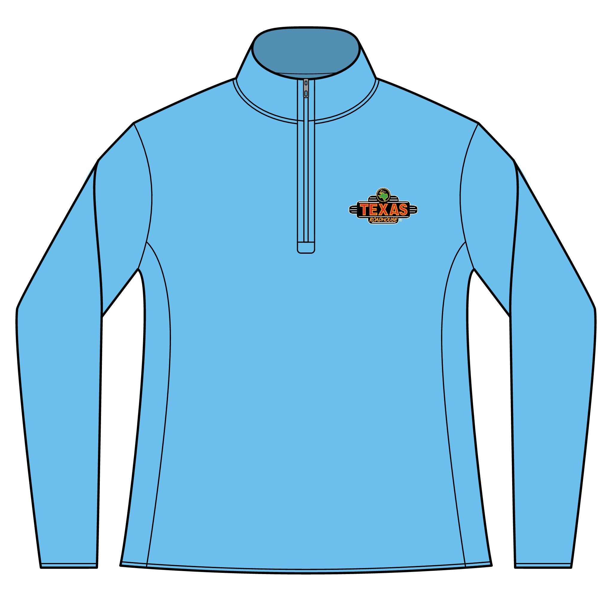 Texas Roadhouse Women's Sport-Tek Posi-Charge Wicking 1/4 Zip Pullover