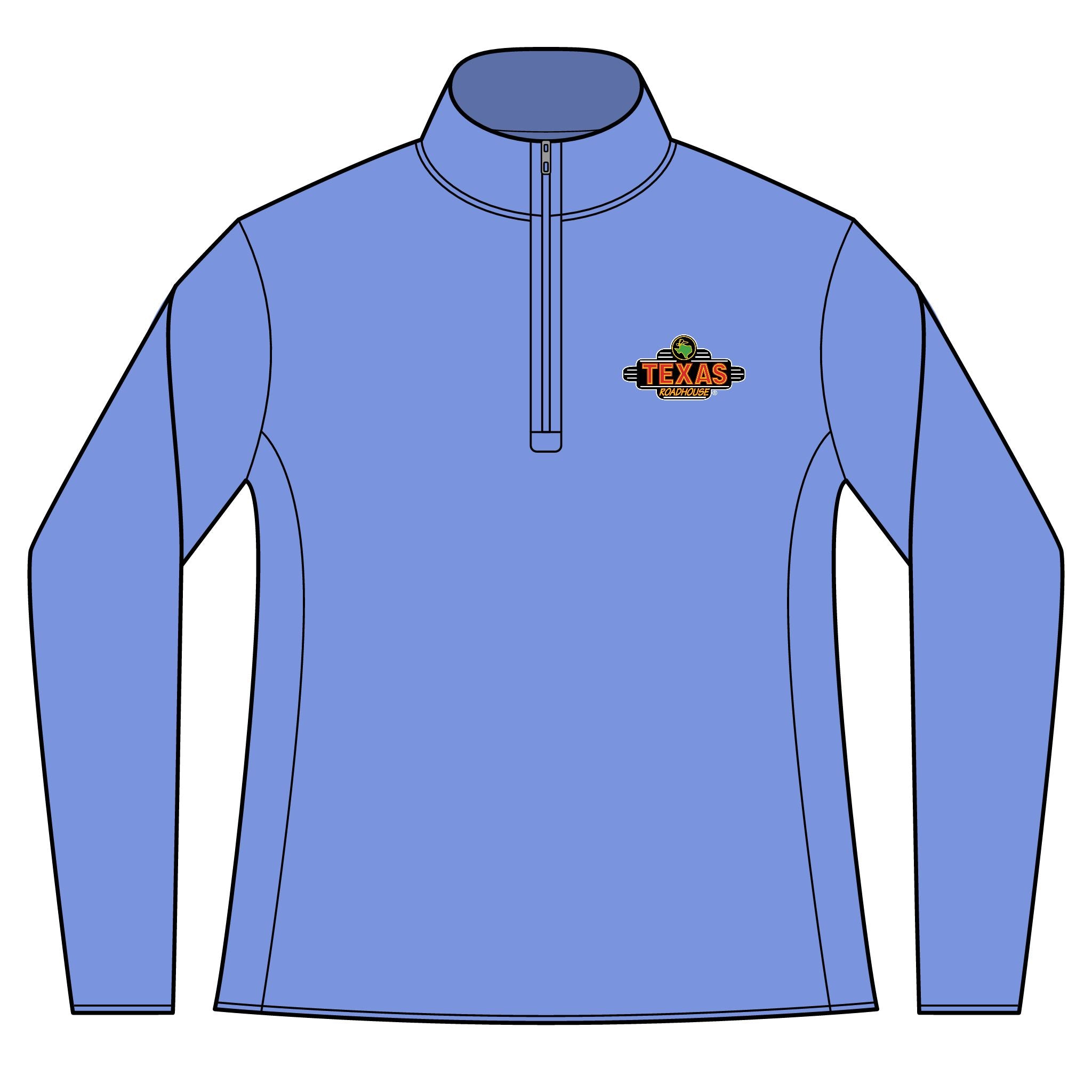 Texas Roadhouse Women's Sport-Tek Posi-Charge Wicking 1/4 Zip Pullover