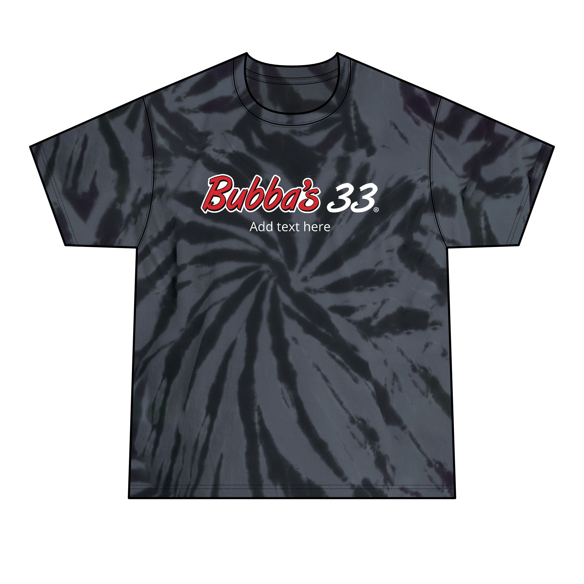Bubba's 33 Spiral Tie Dye T-Shirt
