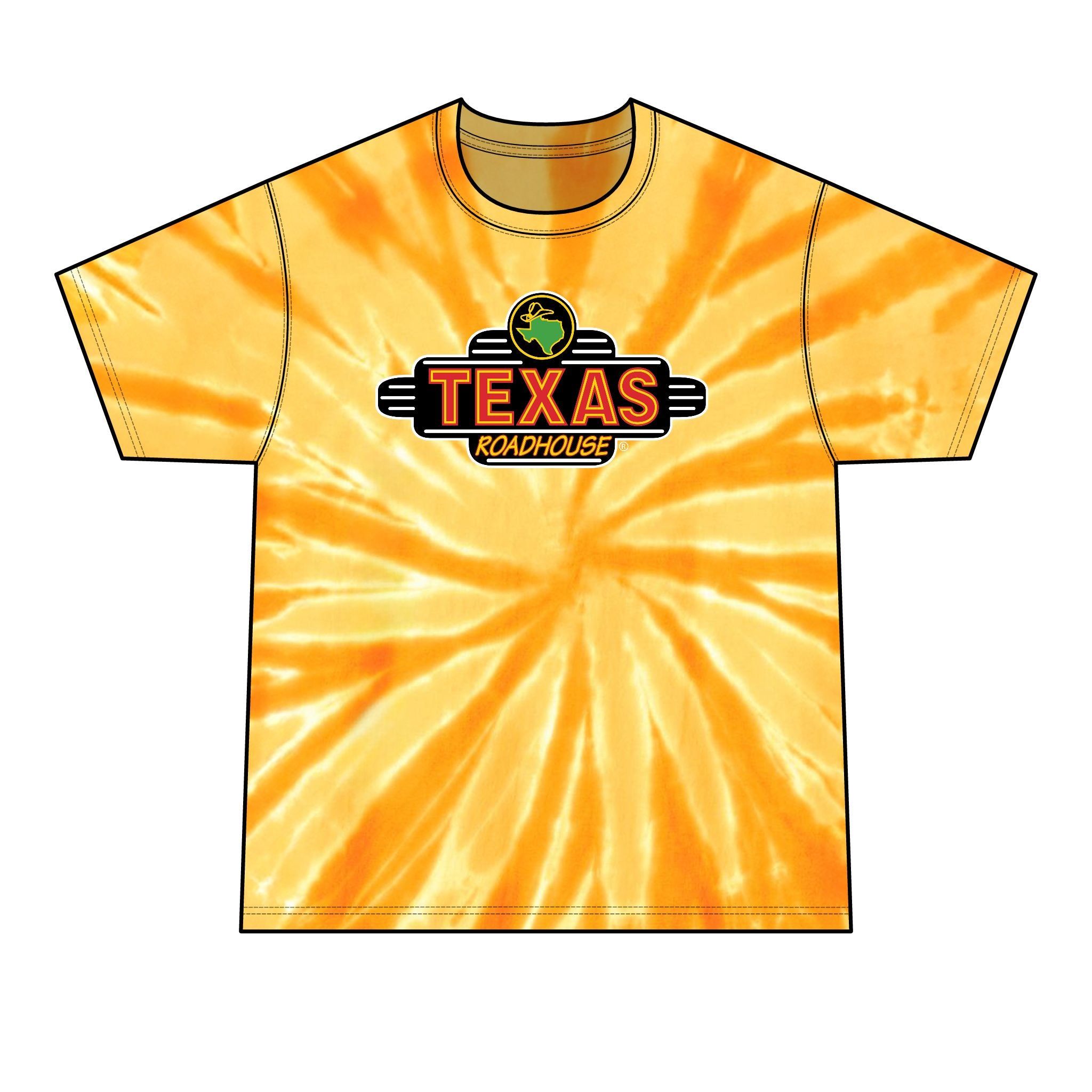Texas Roadhouse Tie-Dye T-Shirt