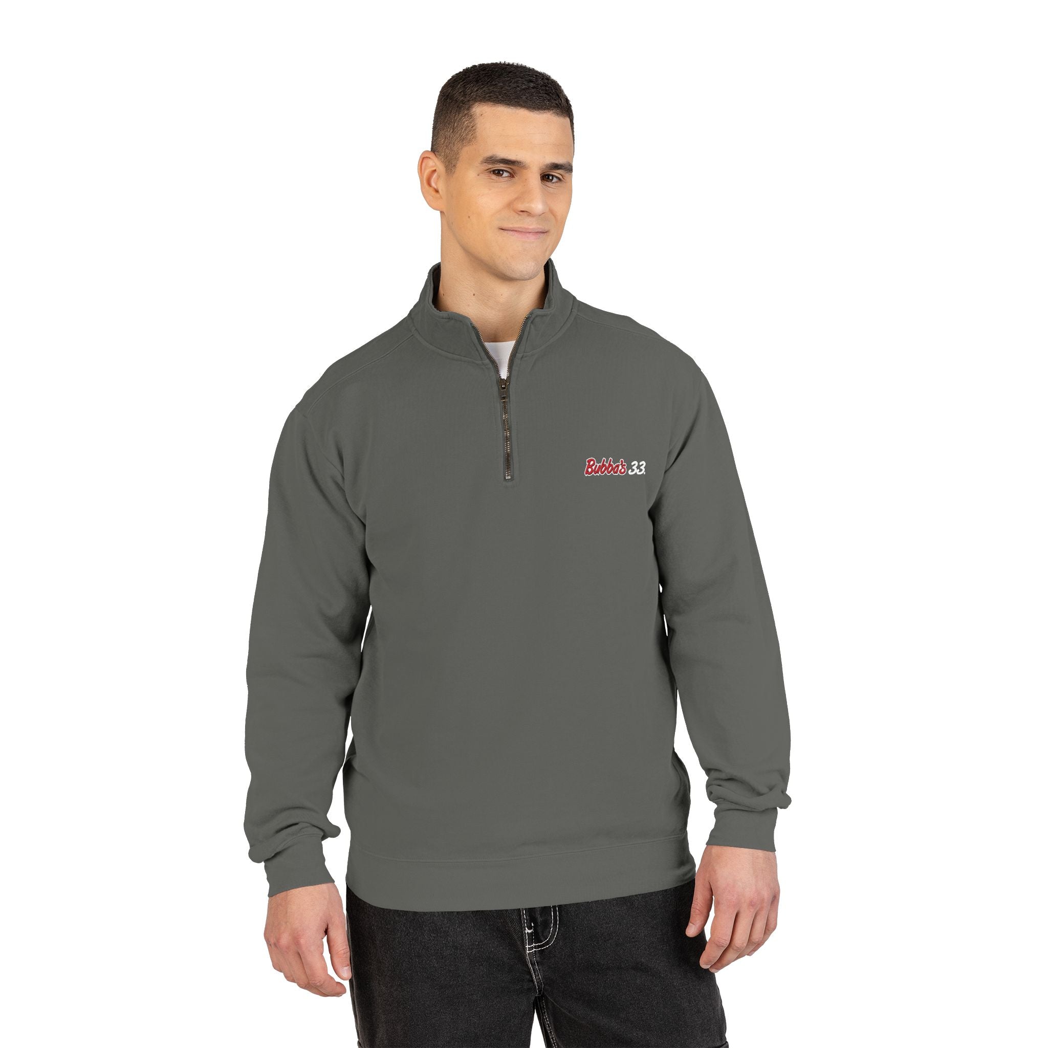 Bubba's 33 Comfort Colors Ring Spun 1/4-Zip Sweatshirt
