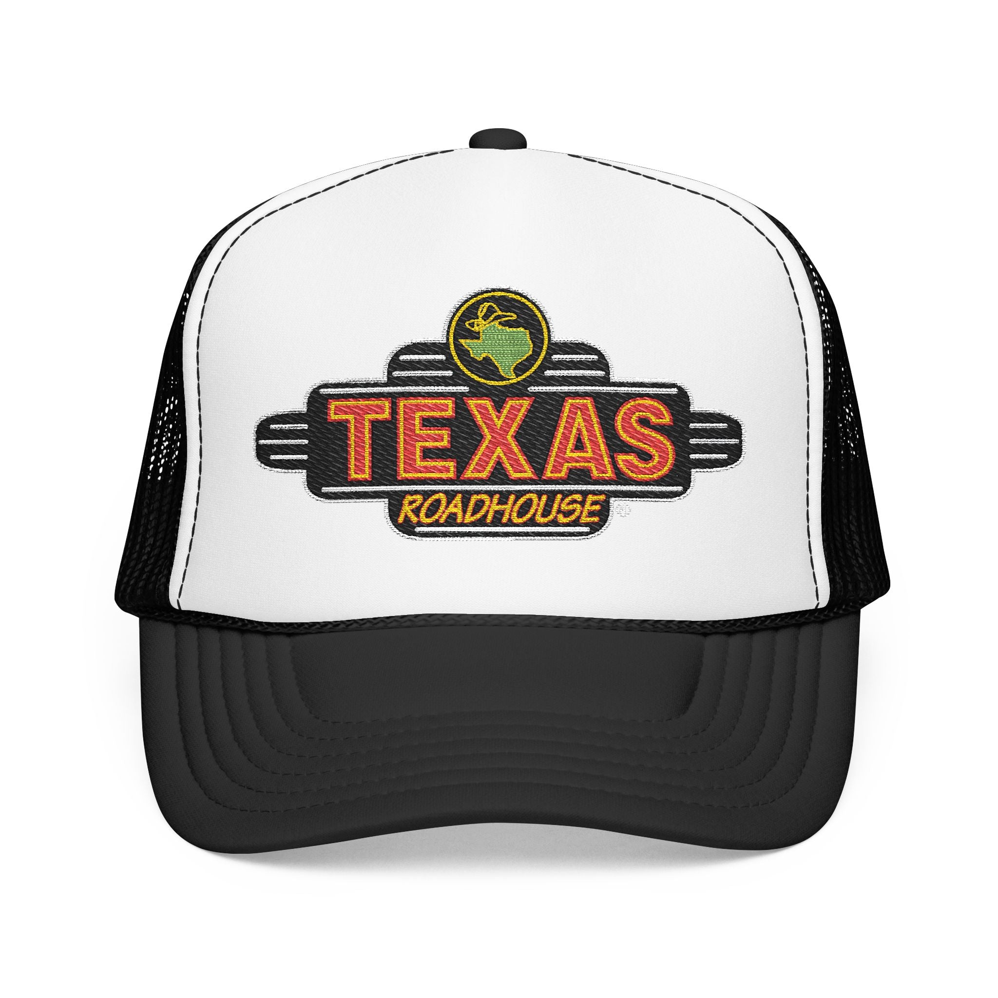 Texas Roadhouse OTTO 5 Panel High Crown Mesh Back Trucker Hat