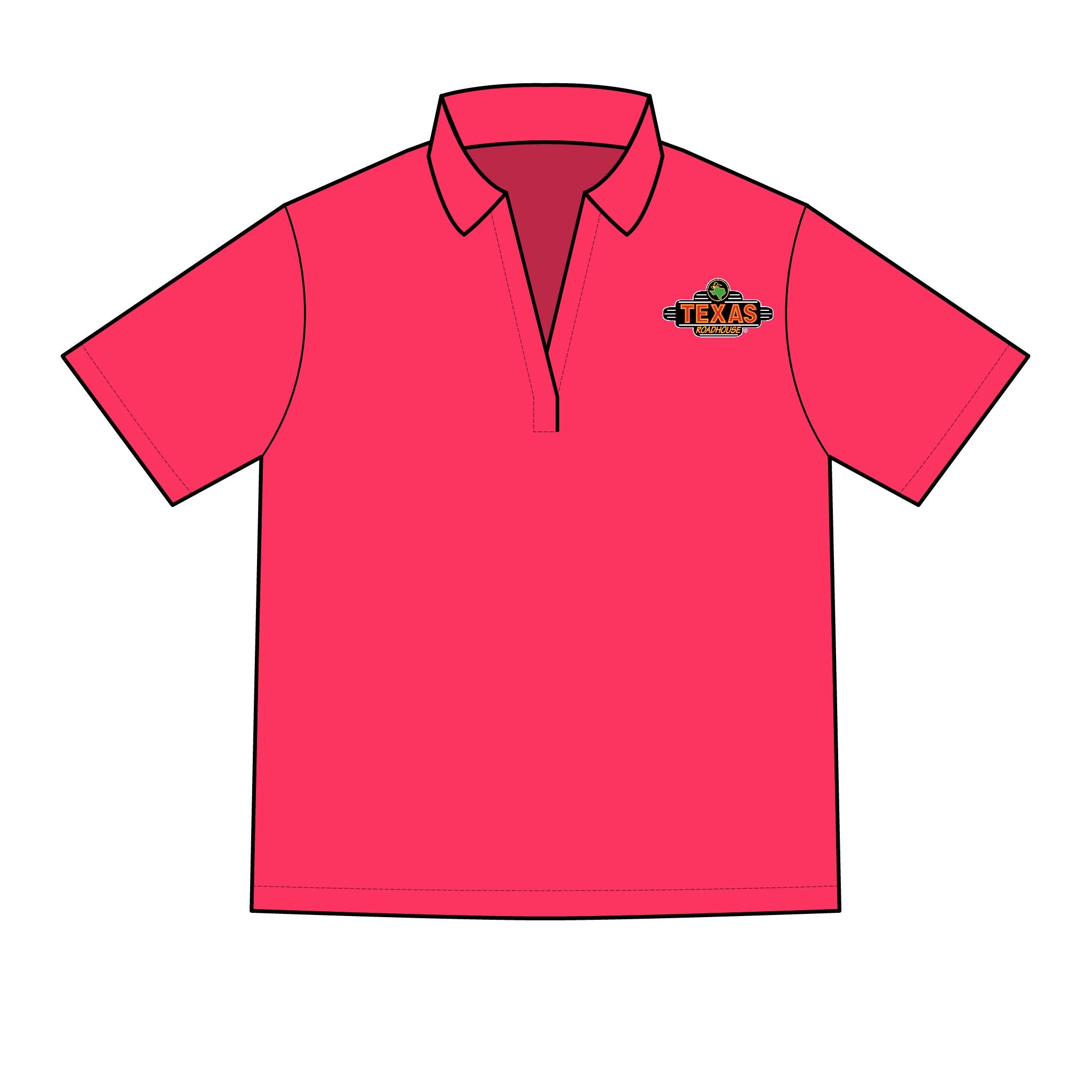 Texas Roadhouse Women's Port Authority Silk Touch Performance Polo