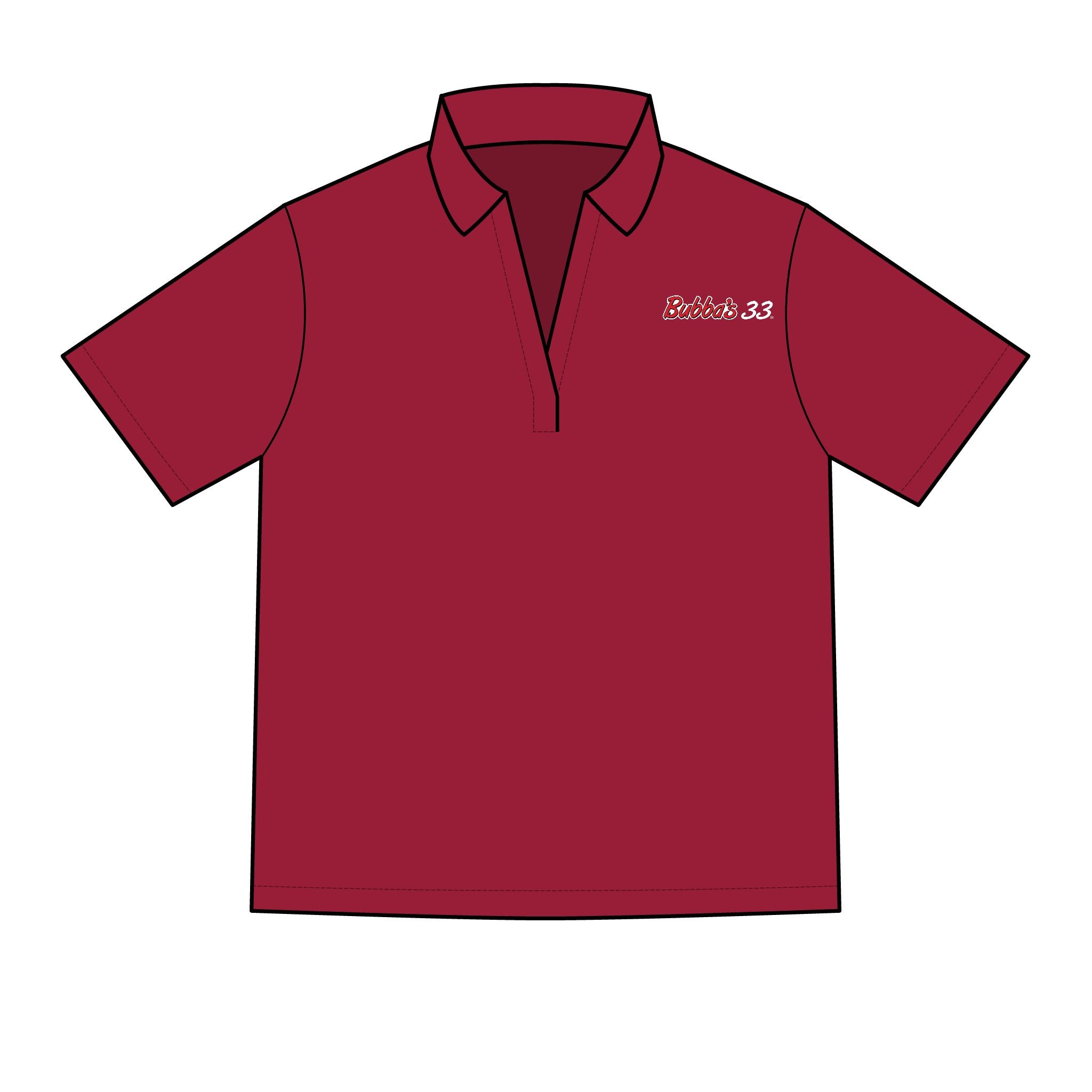 Bubba's 33 Women's Port Authority Silk Touch Performance Polo